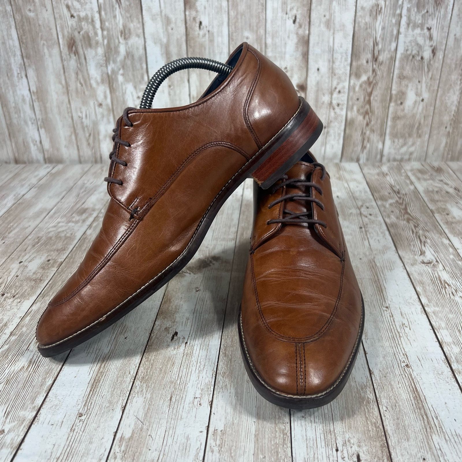 Cole Haan Cole Haan Lenox hill split toe leather dress shoes Mens 8.5 Size US 8.5 / EU 41-42 - 5 Thumbnail