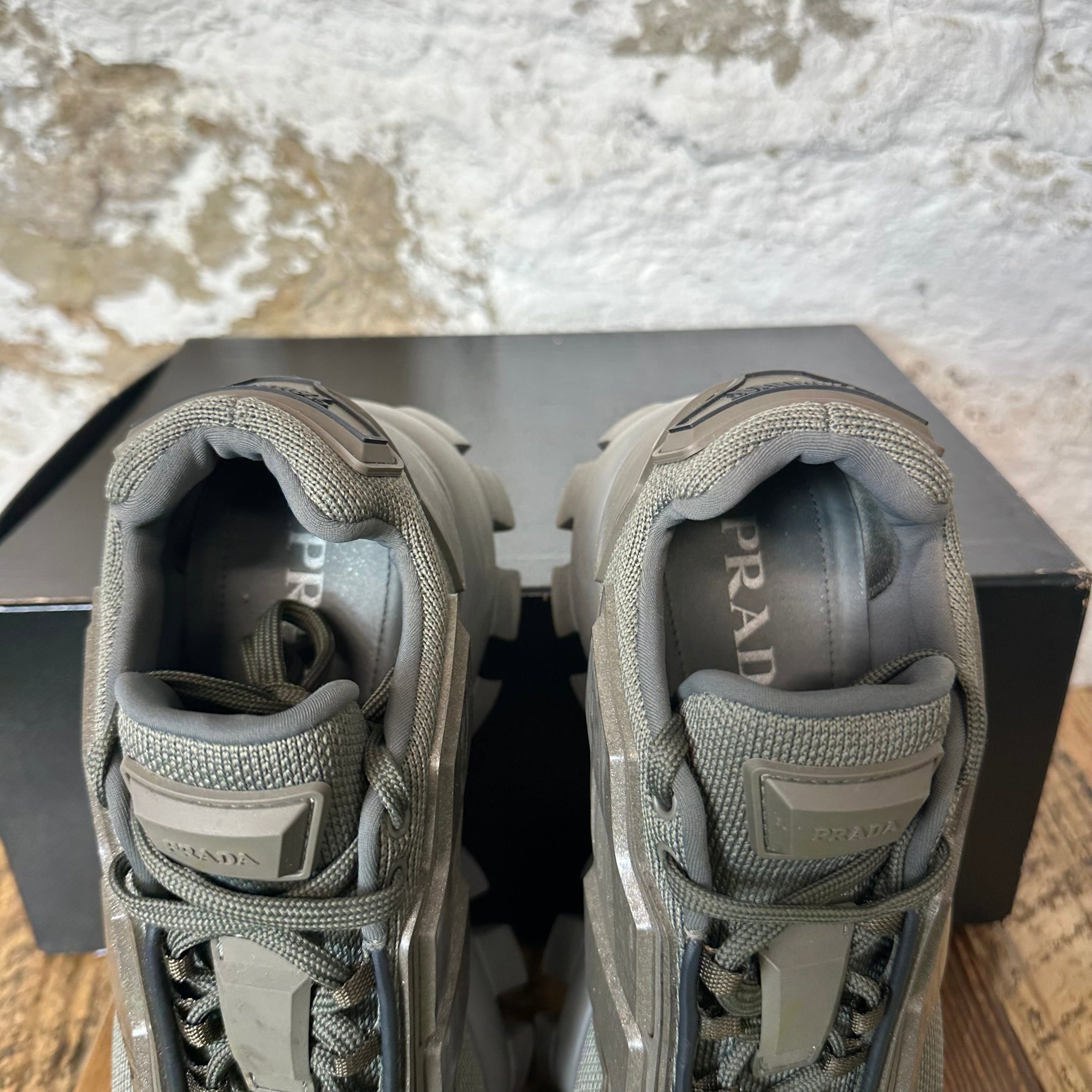 Prada Prada Cloudbust Thunder Grey Sneaker Size 5.5 Size US 5.5 / EU 38 - 4 Thumbnail