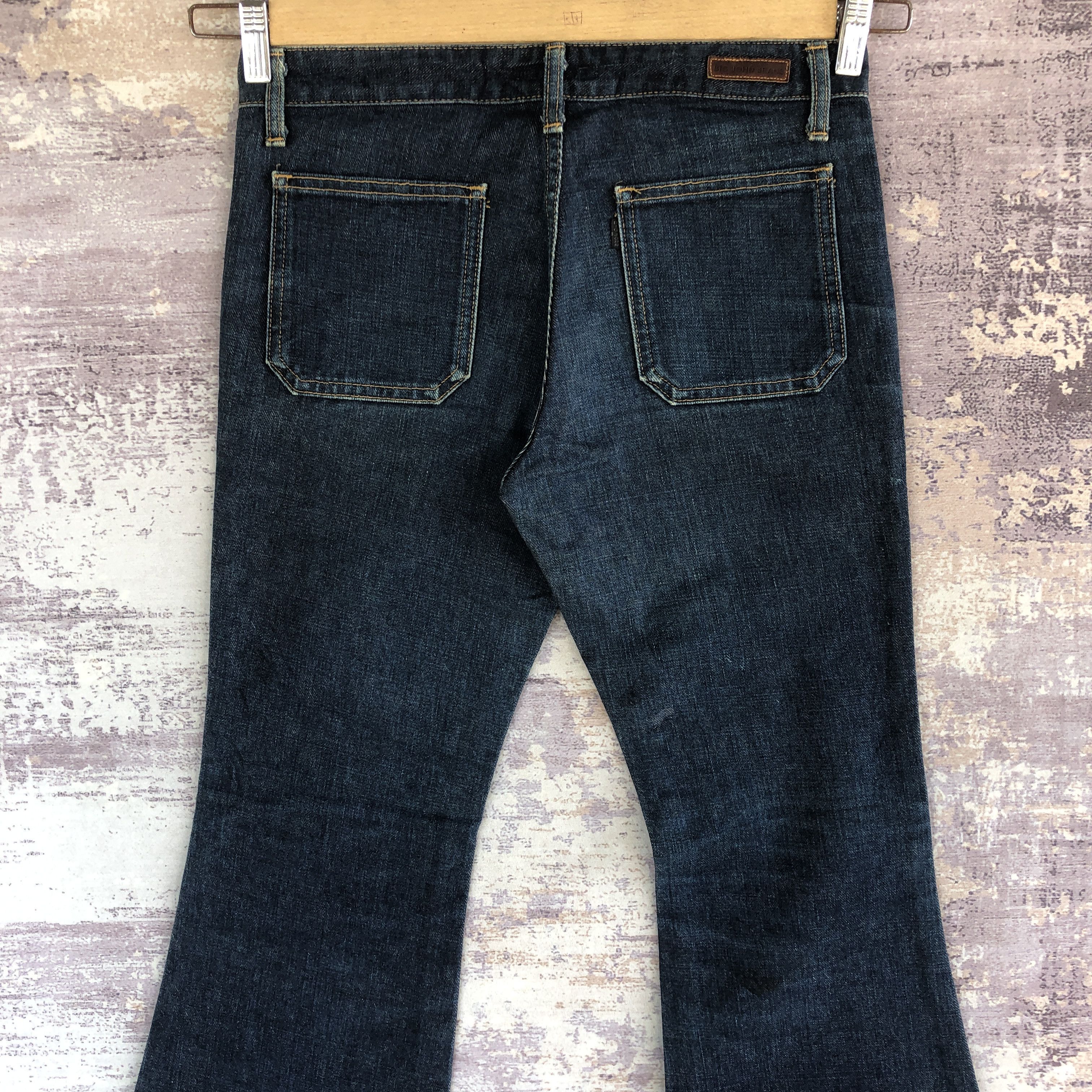 Big John Vintage 90s Big John Jeans Flare Boot Cut Denim Bush Pants Size US 30 / EU 46 - 4 Thumbnail