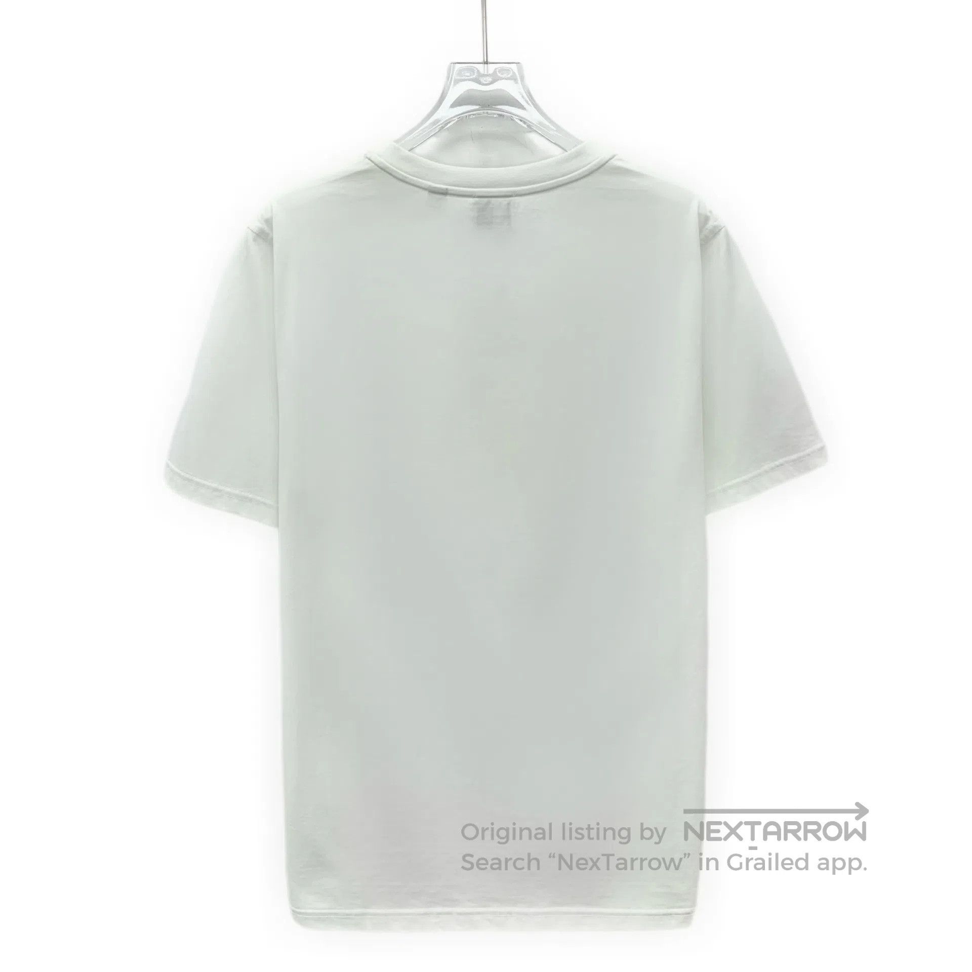 Burberry Burberry White pocket logo embroidery cotton round-neck sh Size US L / EU 52-54 / 3 - 2 Thumbnail