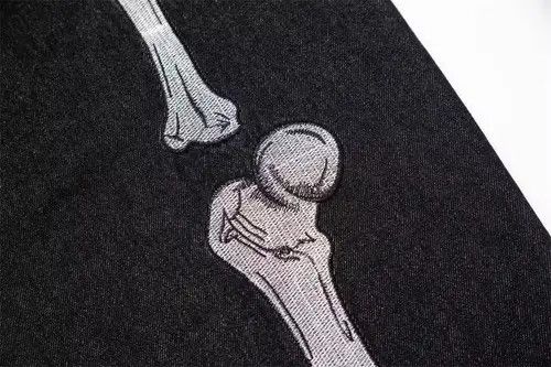 Vintage hiphop pattern skate jeans Size US 34 / EU 50 - 3 Thumbnail