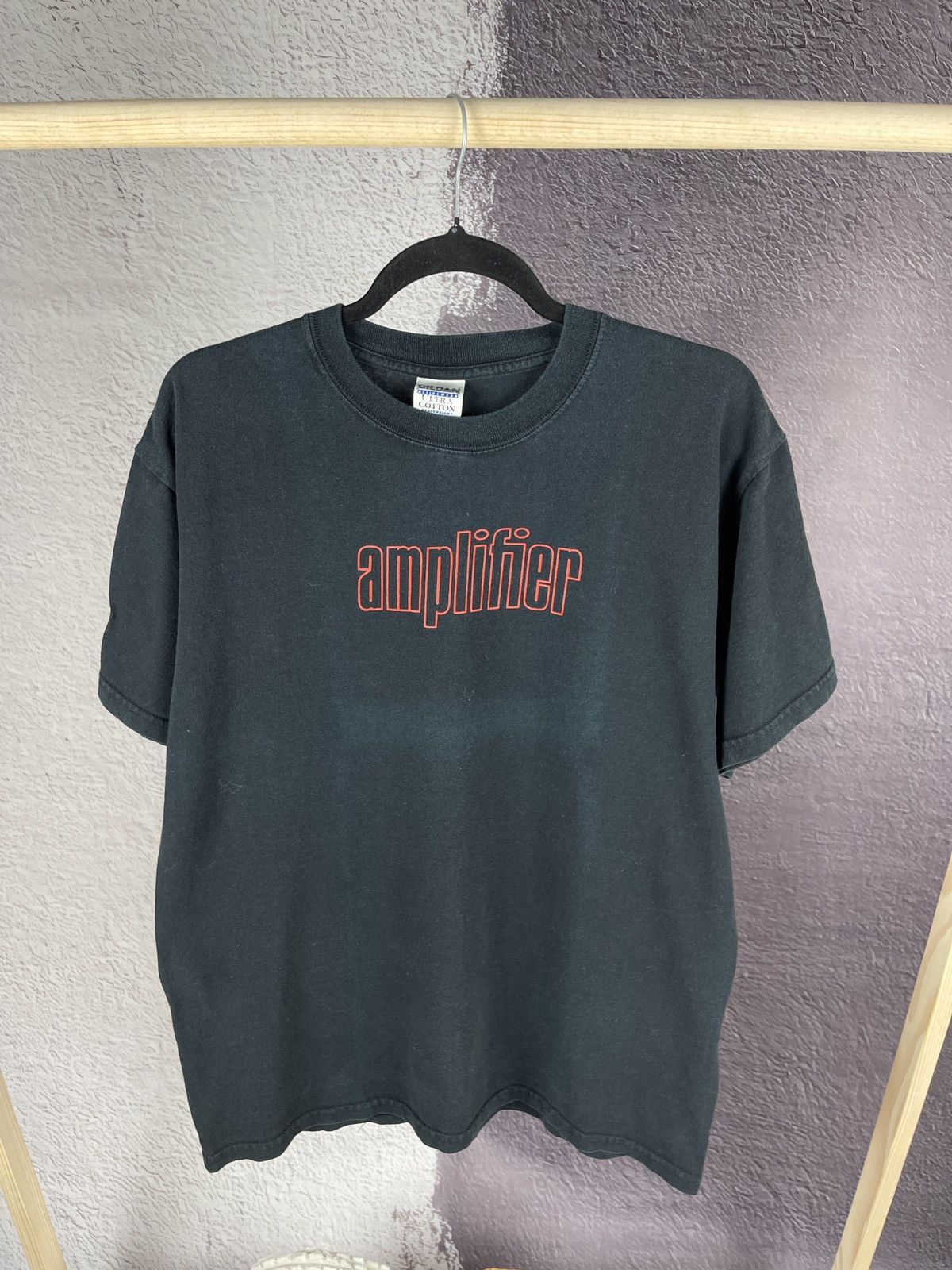 Gildan Gildan vintage 00s Amplifier big logo band tee shirt Size US M / EU 48-50 / 2 - 4 Thumbnail