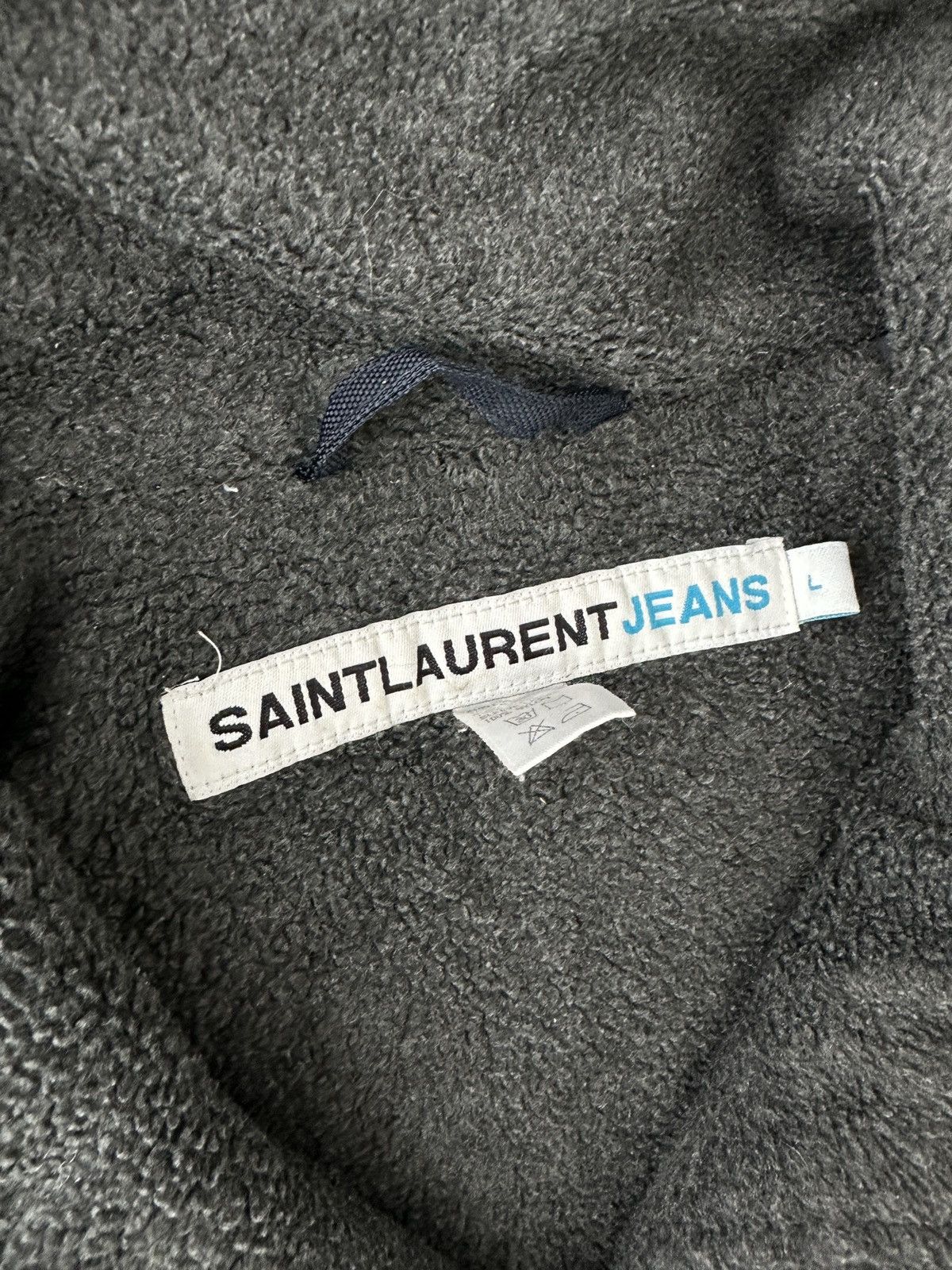 Yves Saint Laurent Yves Saint Laurent Jeans Jacket YSL Vintage Size US L / EU 52-54 / 3 - 5 Thumbnail