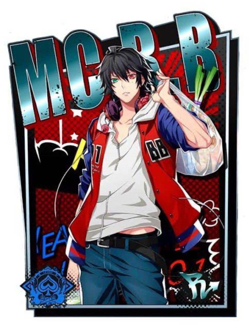Anime × If Six Was Nine × Japanese Brand Ichiro Yamada anime Varsty Jacket Size US L / EU 52-54 / 3 - 4 Thumbnail