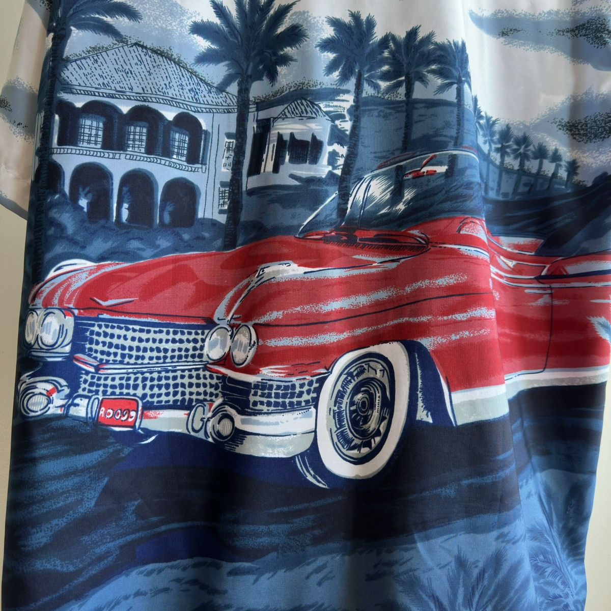 Vintage VINTAGE CRAZY CAR HAWAIIAN SHIRT ALOHA Size US XL / EU 56 / 4 - 7 Thumbnail