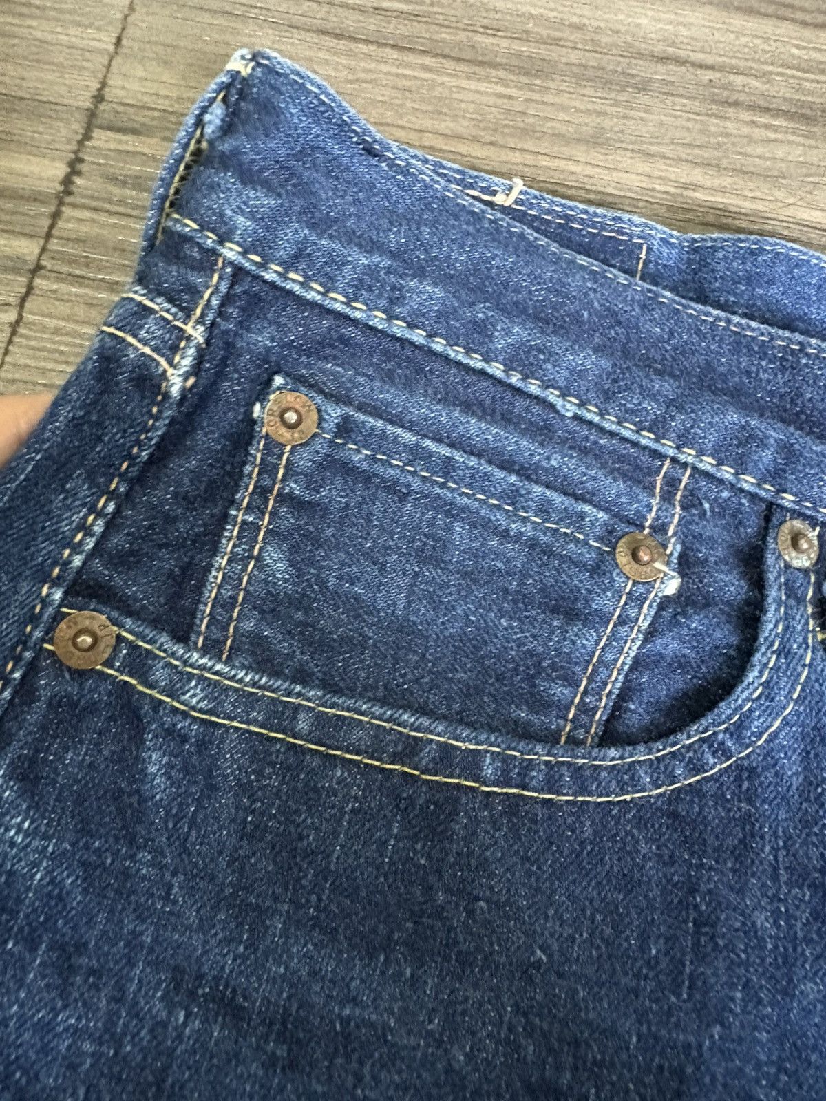 Orslow orSlow Selvedge Indigo Blue Denim Jeans Size US 29 - 4 Thumbnail