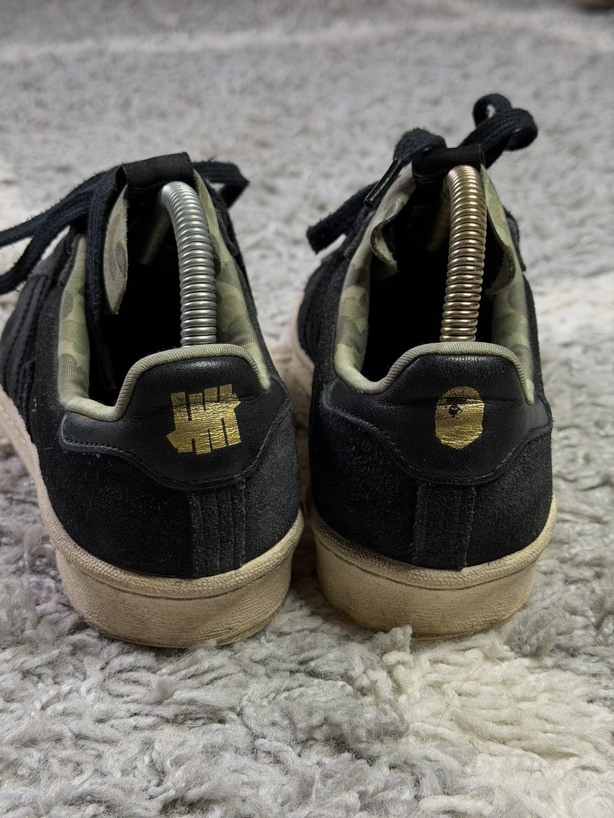 Adidas × Bape Rare Adidas Campus 80s & Undefeated BAPE Low Top Sneakers Size US 6.5 / IT 36.5 - 8 Thumbnail