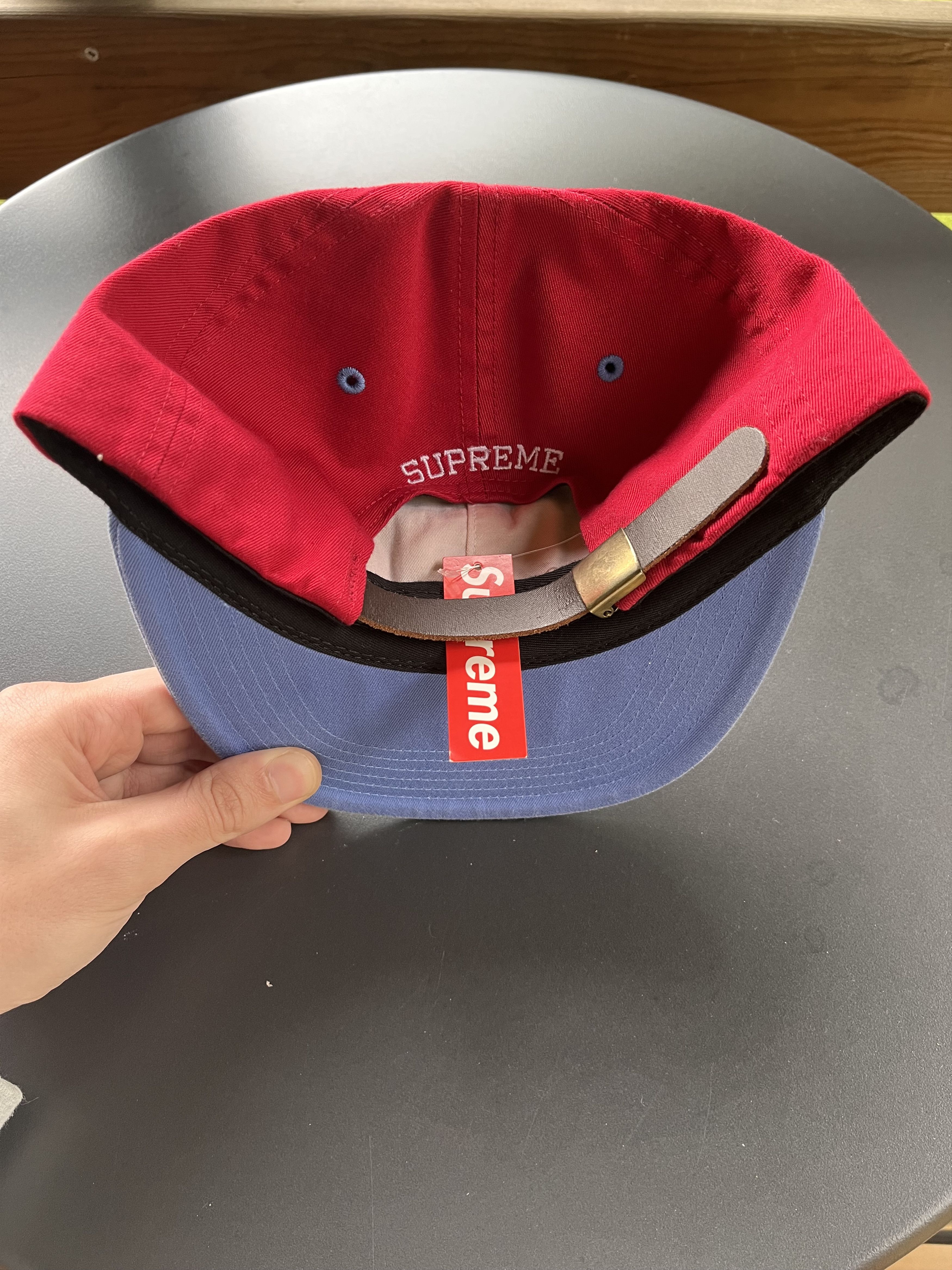 Supreme Supreme Washed Tonal S Logo 6-Panel Cap Size ONE SIZE - 5 Thumbnail