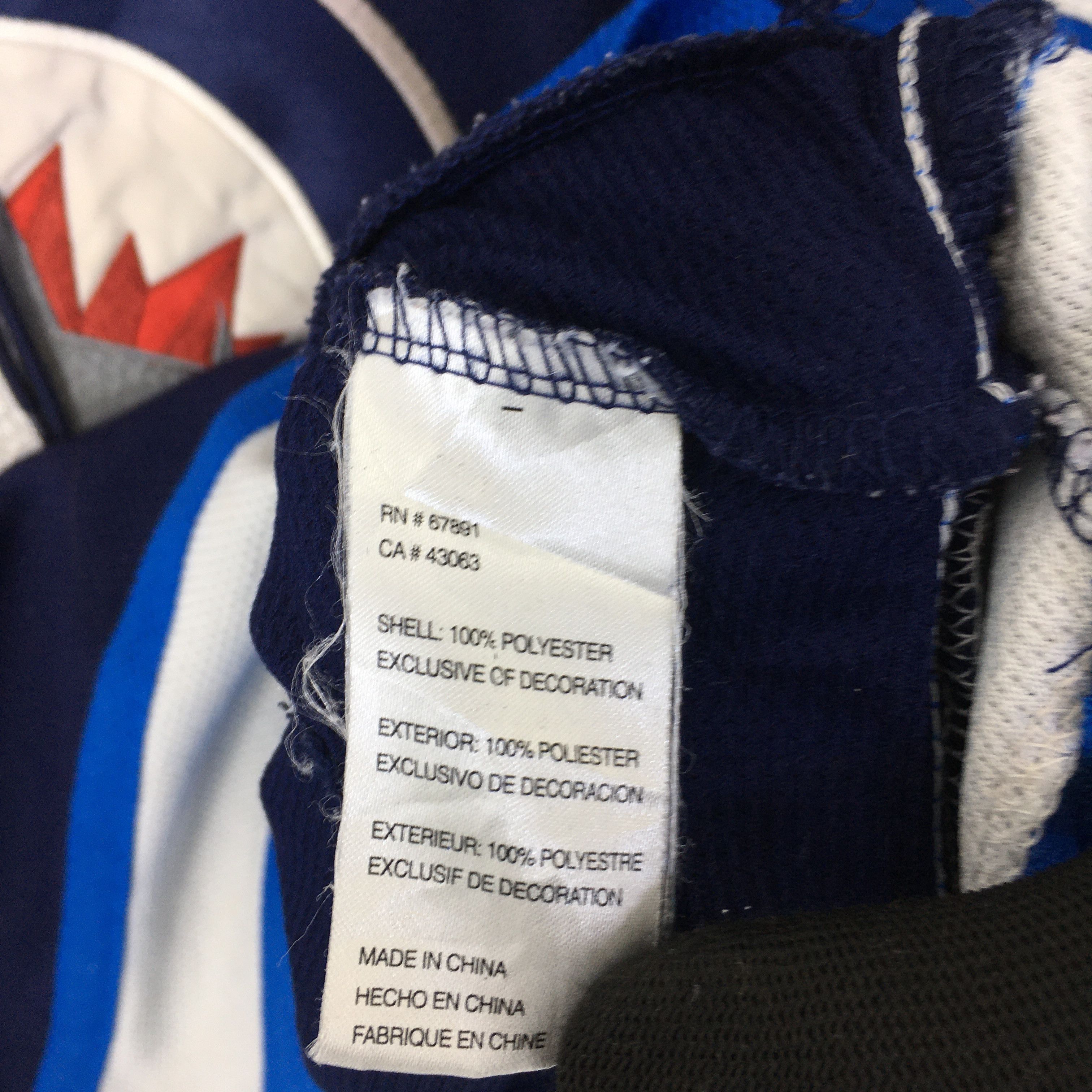 NHL × Reebok × Vintage Vintage Winnipeg Jets NHL Jersey Large Size US L / EU 52-54 / 3 - 7 Thumbnail