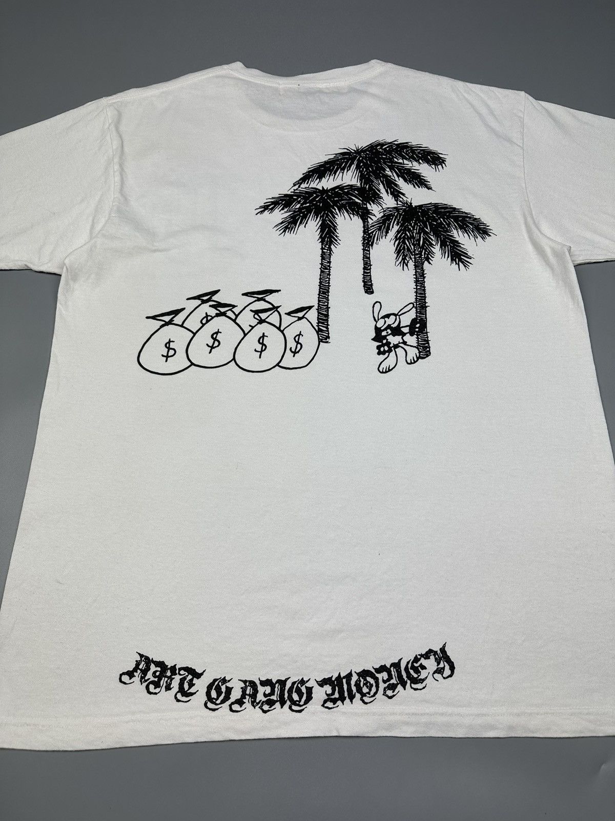 Japanese Brand × Skoloct Scoloct Tsuyos Nakano The Gang Money Tees Size US XXL / EU 58 / 5 - 6 Thumbnail
