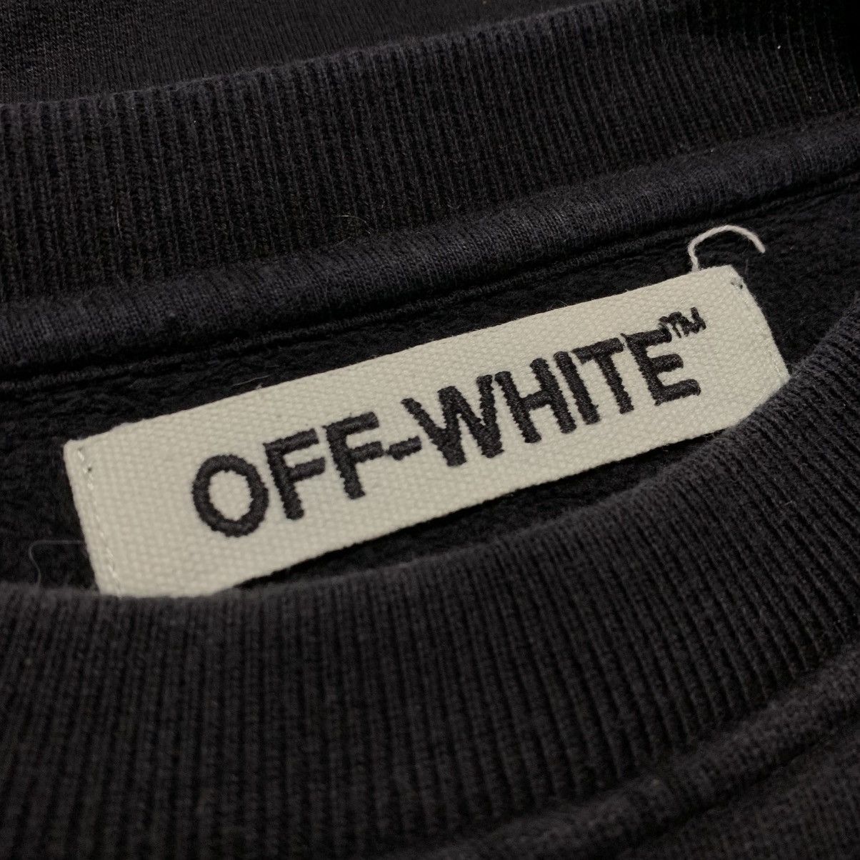 Off-White Off White Medium Wolf Graphic Black Sweatshirt Virgil Abloh Size US M / EU 48-50 / 2 - 5 Thumbnail
