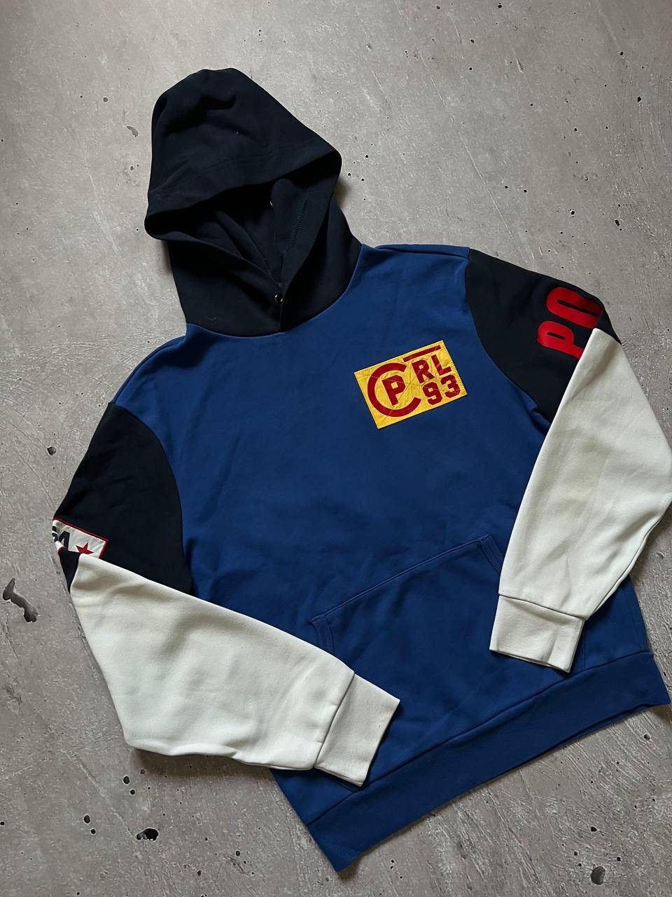 Polo Ralph Lauren Polo Ralph Lauren CP-93 RL-93 Double-Knit Hoodie Men's S Size US S / EU 44-46 / 1 - 1 Thumbnail