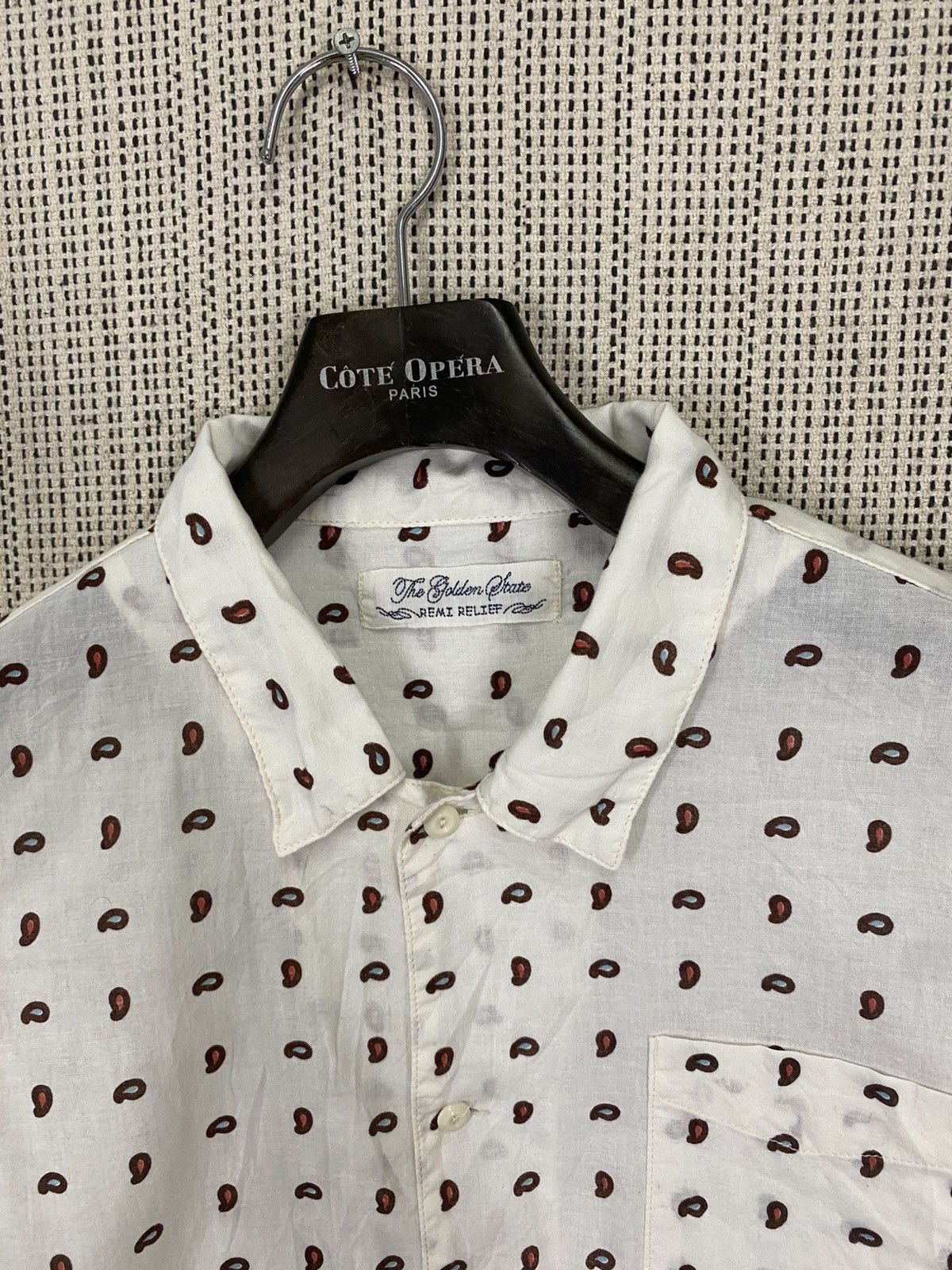Remi Relief Vintage remi relief mesh button shirt bandana pattern L Size US L / EU 52-54 / 3 - 9 Thumbnail