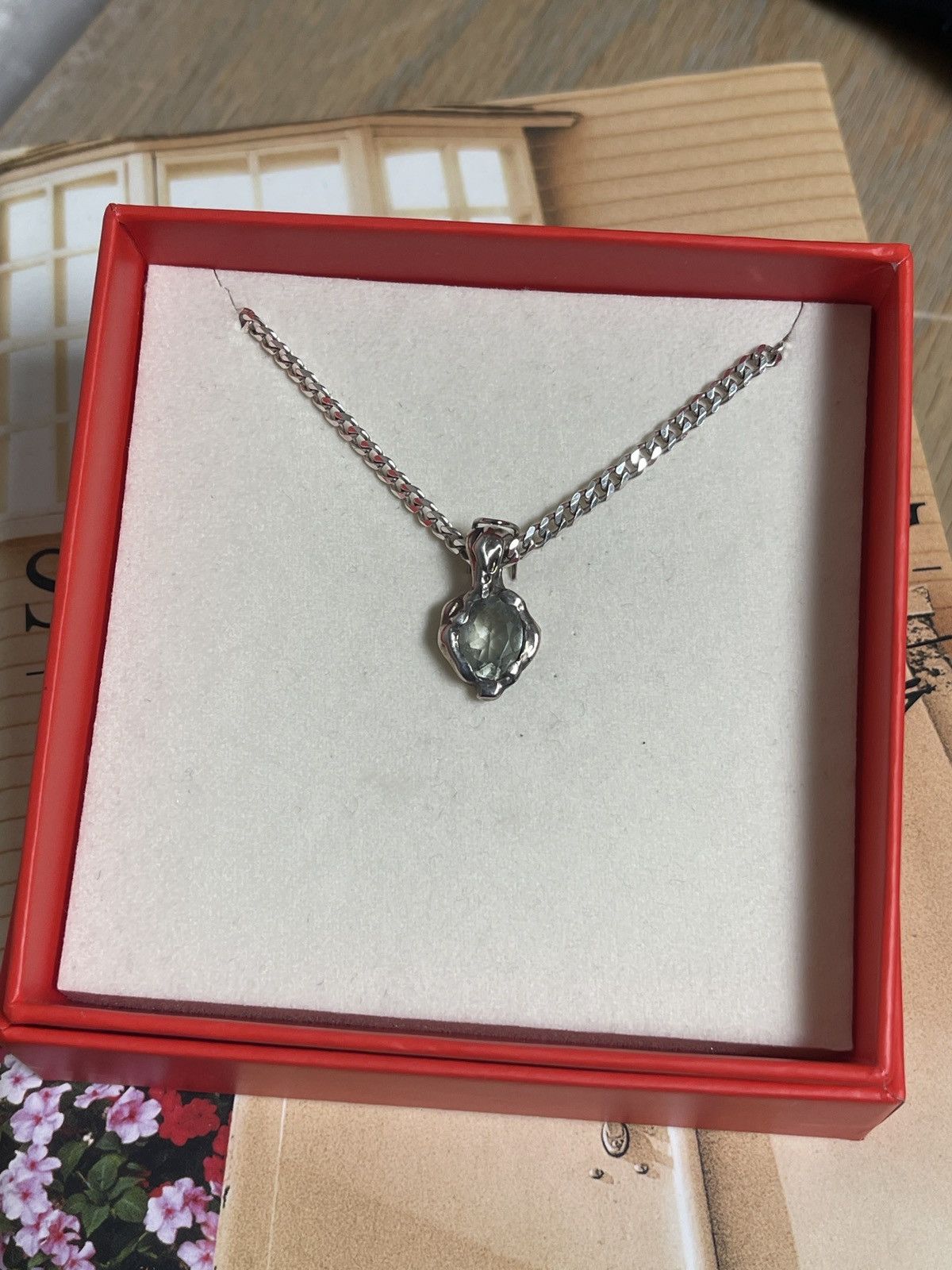 Other Faris Prince Necklace | Green Amethyst | 925 Sterling Silver Size ONE SIZE - 10 Thumbnail