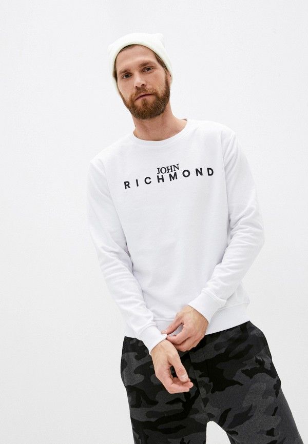 John Richmond John Richmond white sweatshirt size M L Size US M / EU 48-50 / 2 - 2 Thumbnail