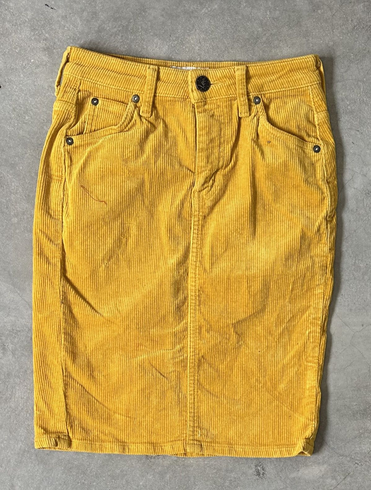 Lee VINTAGE LEE CORDUROY SKIRT Size 26" / US 2 / IT 38 - 1 Thumbnail