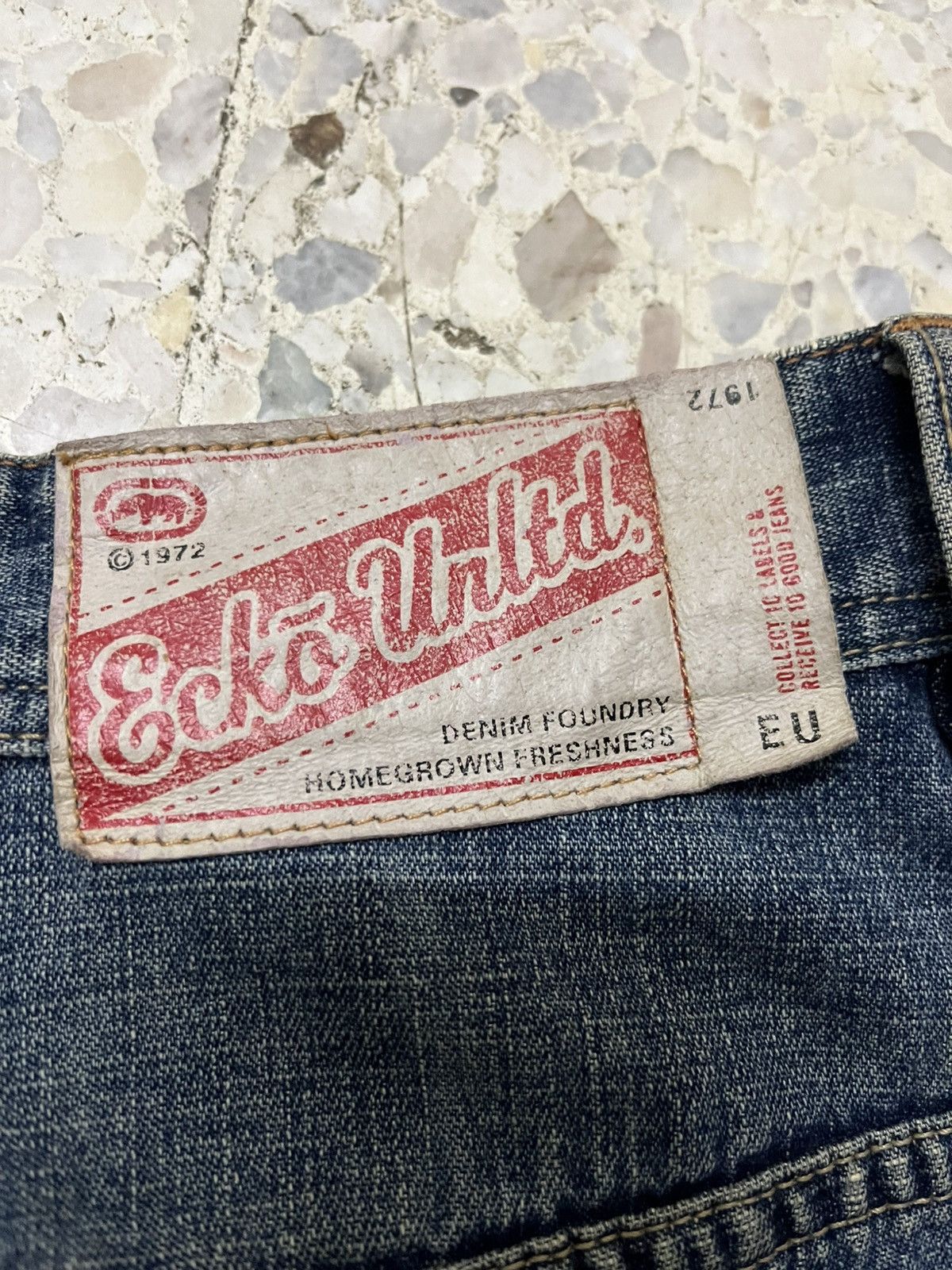 Vintage Vintage Ecko Unltd denim foundry baggy jeans Size US 34 / EU 50 - 5 Thumbnail