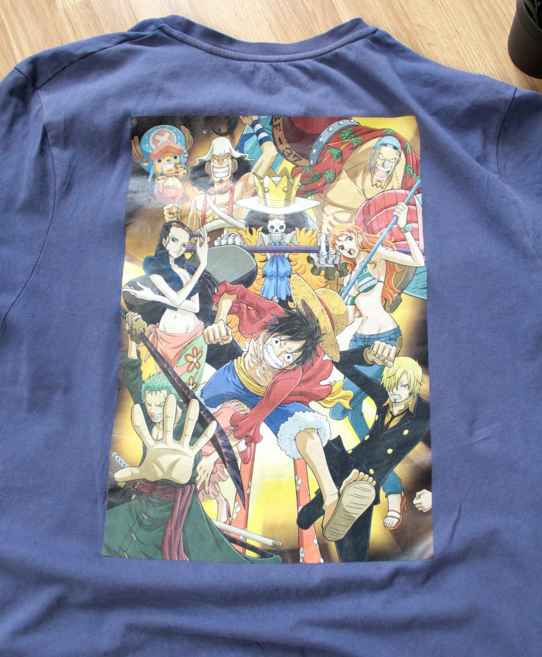 Anime × Japanese Brand × Vintage 🔥 Rare One Piece Anime Big Graphic T Shirt Print Logo Y2K Size US XXL / EU 58 / 5 - 2 Thumbnail