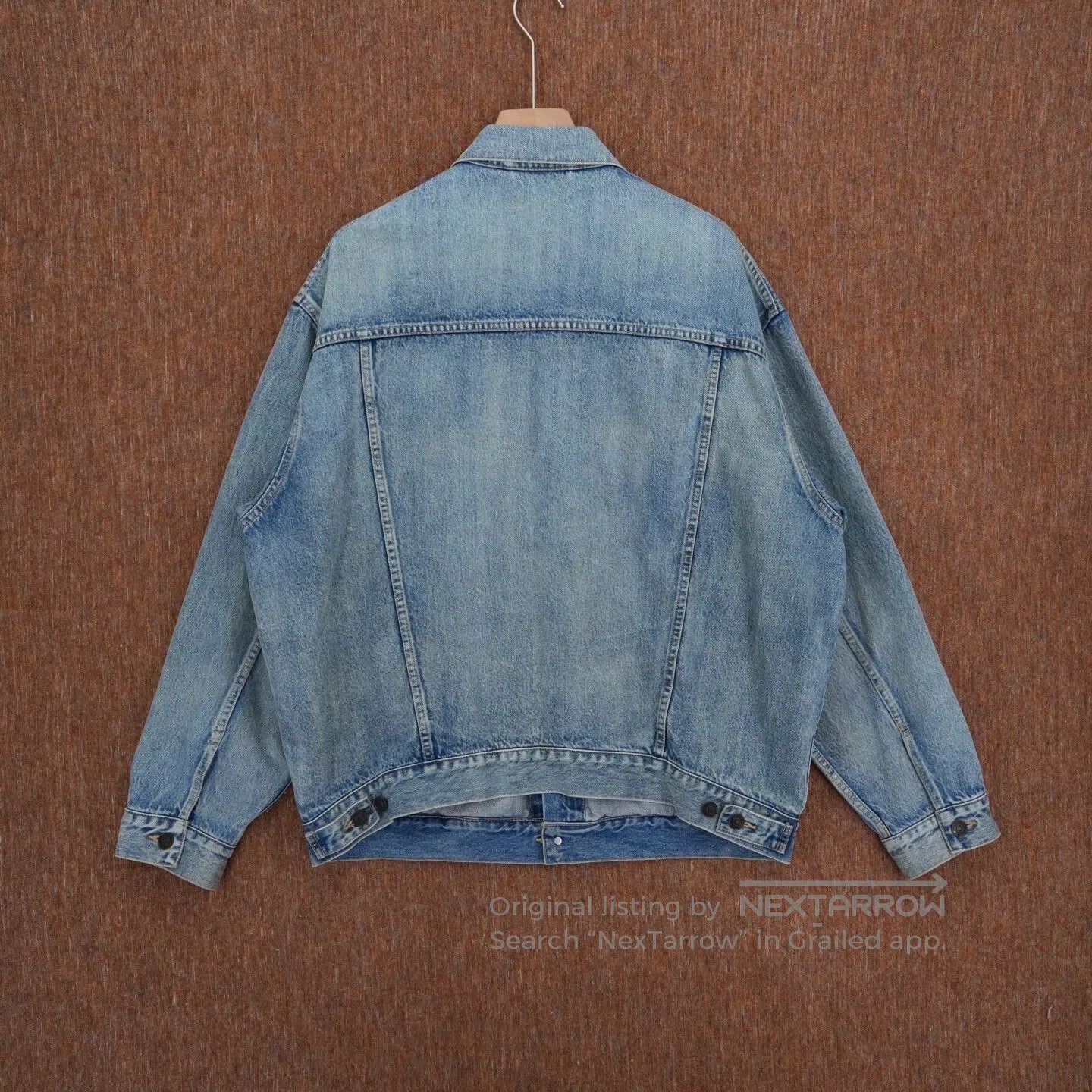Balenciaga balenciaga washed denim oversized jacket xs. Size US XS / EU 42 / 0 - 3 Thumbnail
