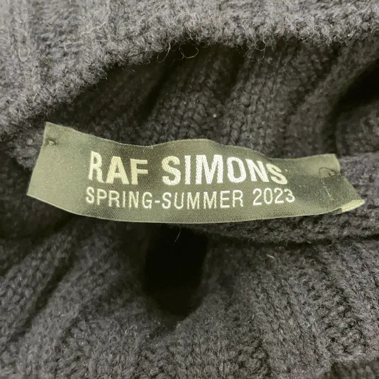 Raf Simons S/S23 Stitched Peace Sign Gloves Wool Turtleneck Shirt Size US M / EU 48-50 / 2 - 5 Thumbnail