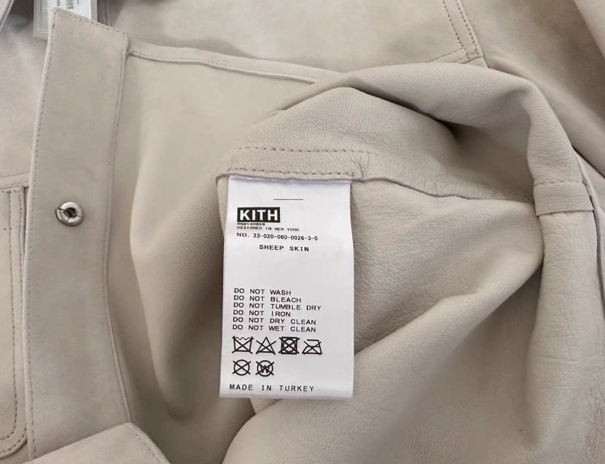 Kith KITH SHEEPSKIN SUEDE APOLLO SHIRT Leather Jacket Size US S / EU 44-46 / 1 - 5 Thumbnail