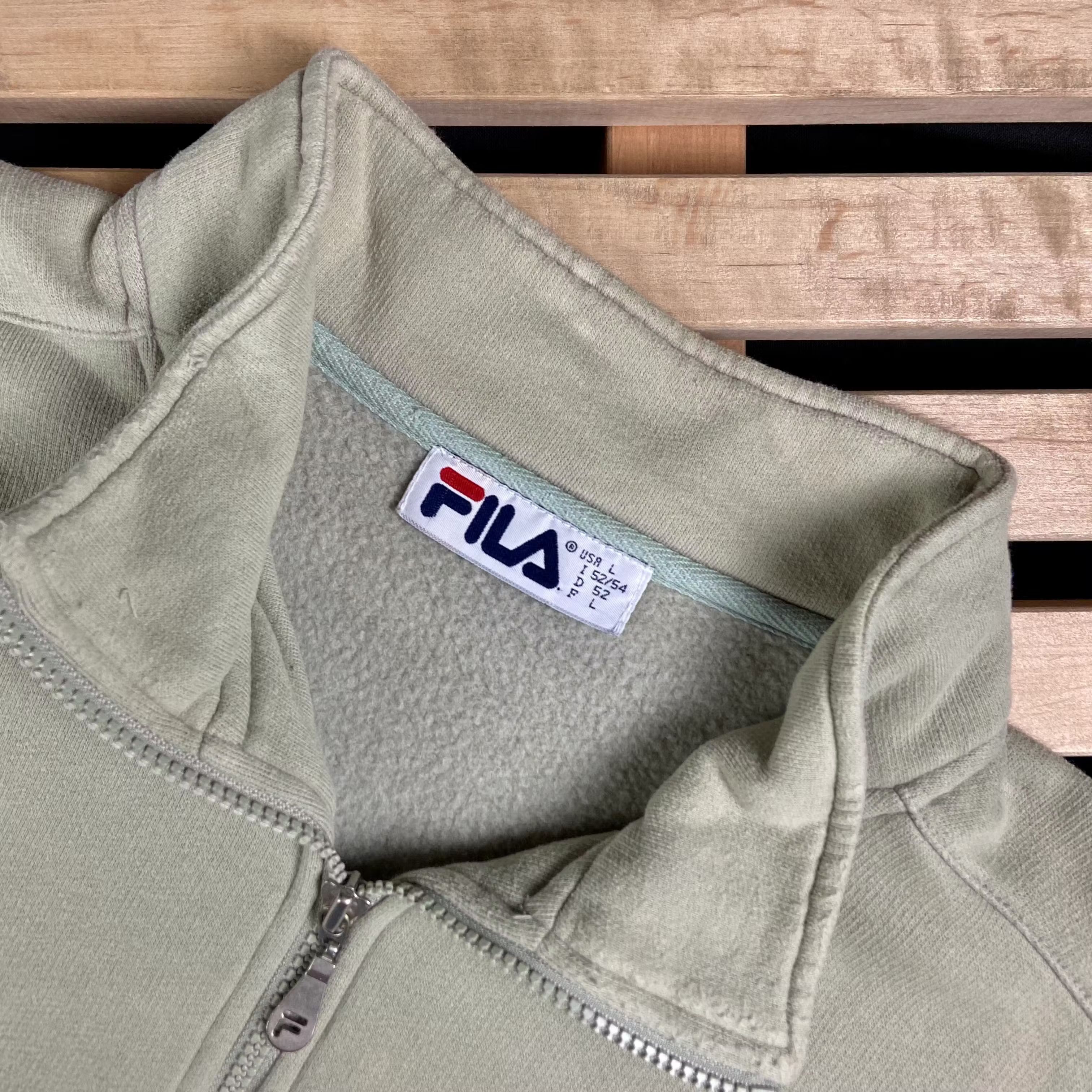 Fila × Vintage Mens Sweatshirt Pullover Fila Vintage Size L Size US L / EU 52-54 / 3 - 5 Thumbnail