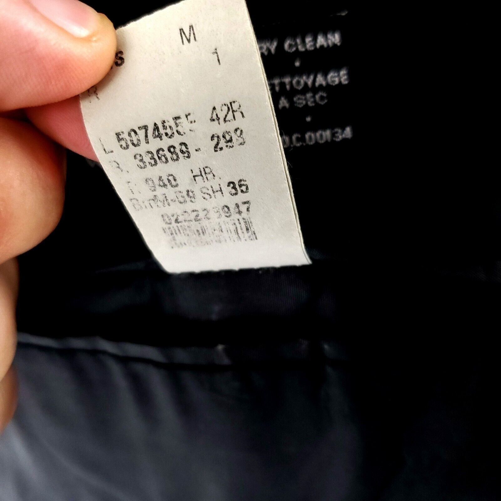 Calvin Klein Calvin Klein Wool 3 Button Sport Coat 42R Gray Blazer Size 42R - 9 Thumbnail