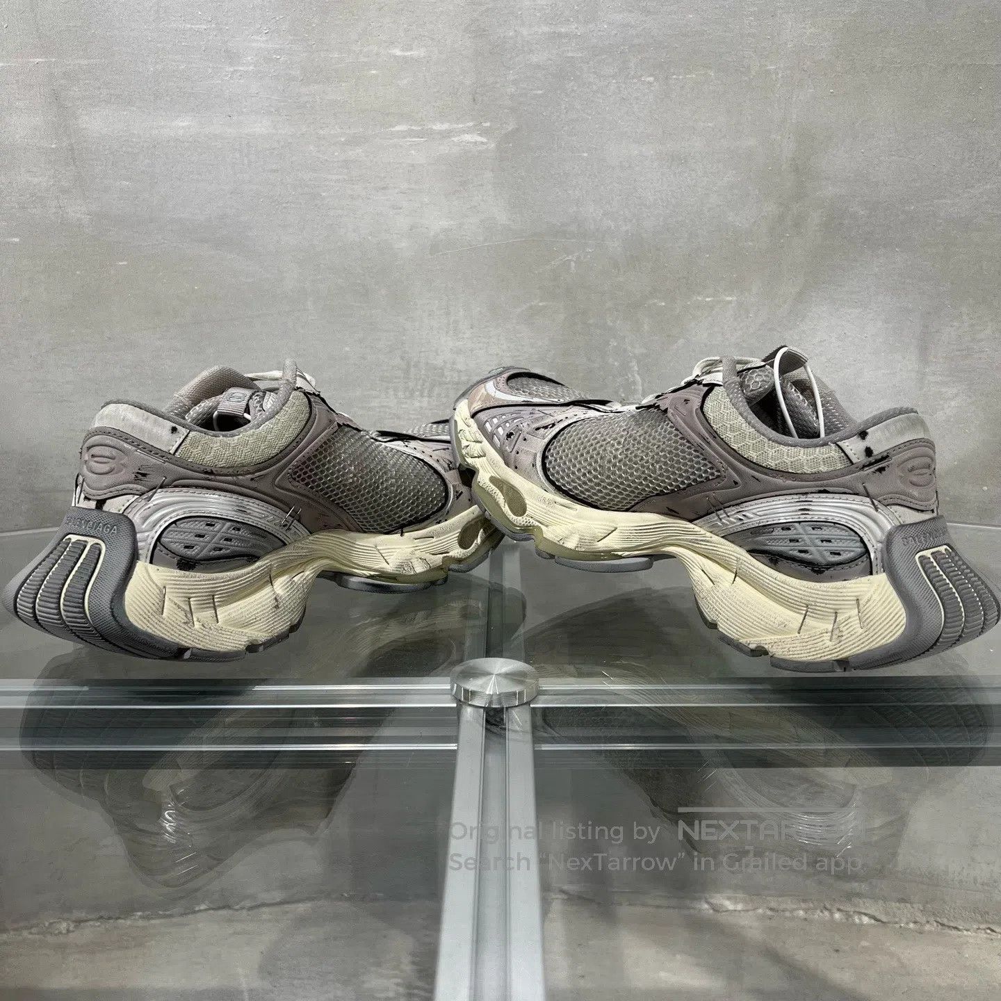 Balenciaga Balenciaga Stapler Gray shoes Size US 7.5 / IT 37.5 - 5 Thumbnail