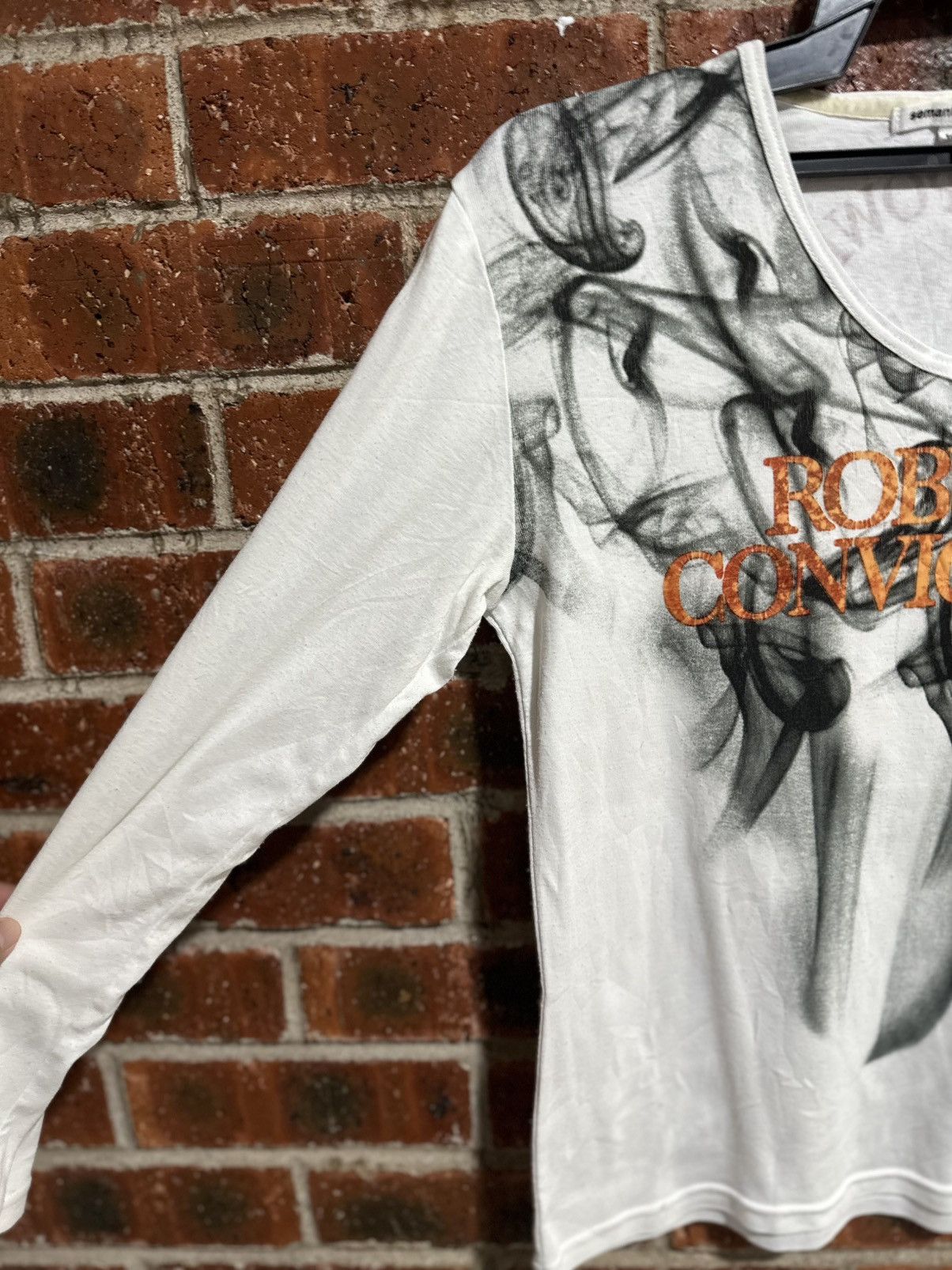 semanticdesign Vintage SemanticDesign Robust Conviction Long Sleeve Tee Size M / US 6-8 / IT 42-44 - 7 Thumbnail