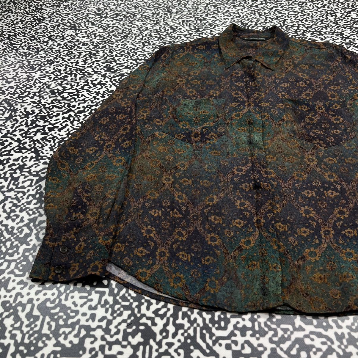 Vintage Vintage Y2K Peruvian Connection Viscose Abstract Retro Shirt Size XL / US 12-14 / IT 48-50 - 10 Thumbnail