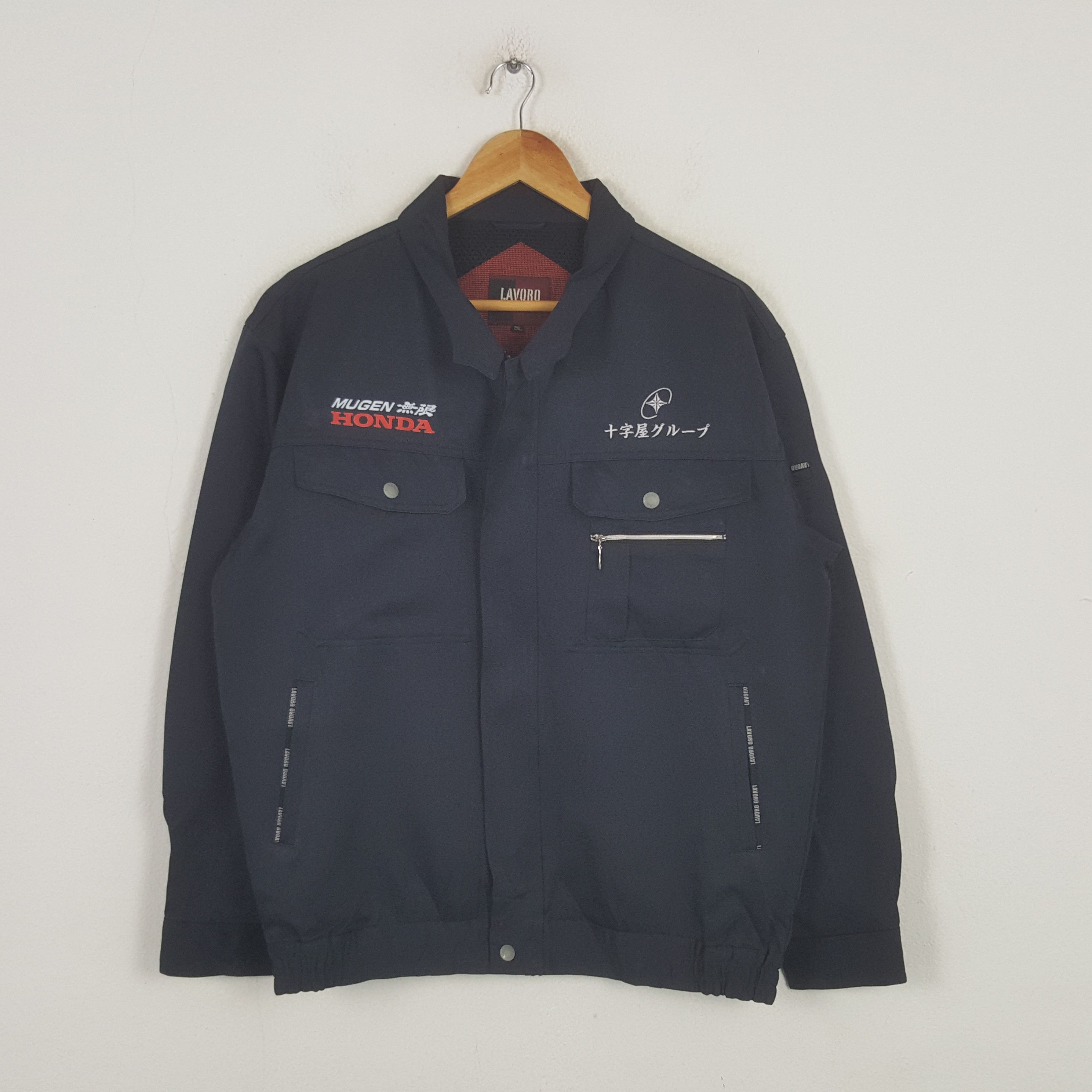 Japanese Brand Vintage Mugen Honda Japanese Racing Custom Jacket RR15 Size US L / EU 52-54 / 3 - 2 Thumbnail
