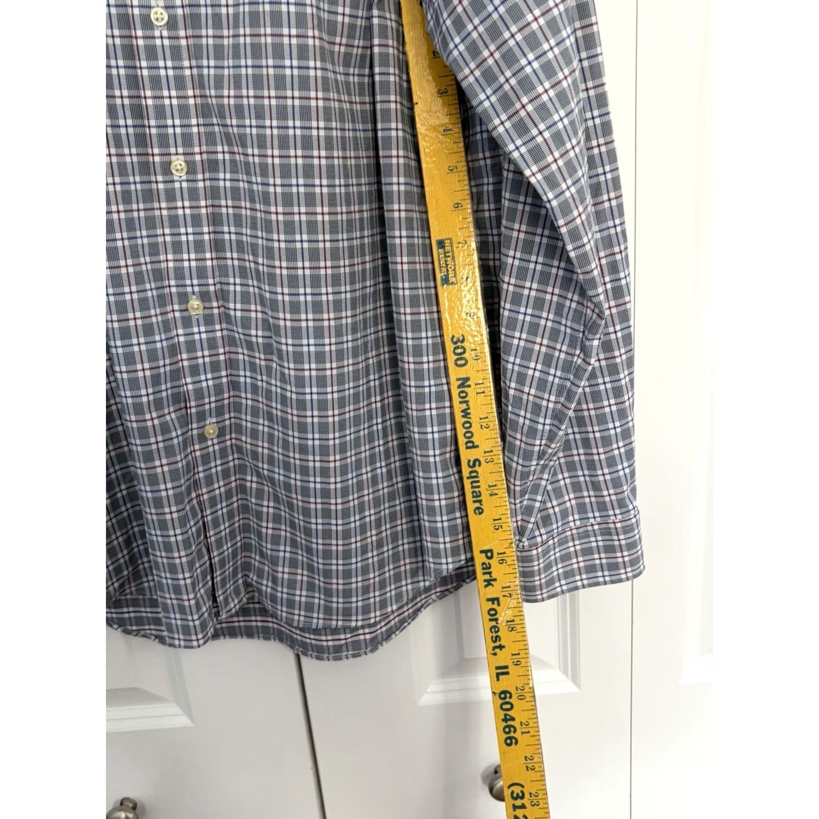 Ralph Lauren Ralph Lauren Button-Down Shirt XL Classic Fit Plaid Multicolor Cotton Blend Men’s Long Sleeve Casual White Red Blue - Polo Ralph Lauren Blaire Size US XL / EU 56 / 4 - 4 Thumbnail
