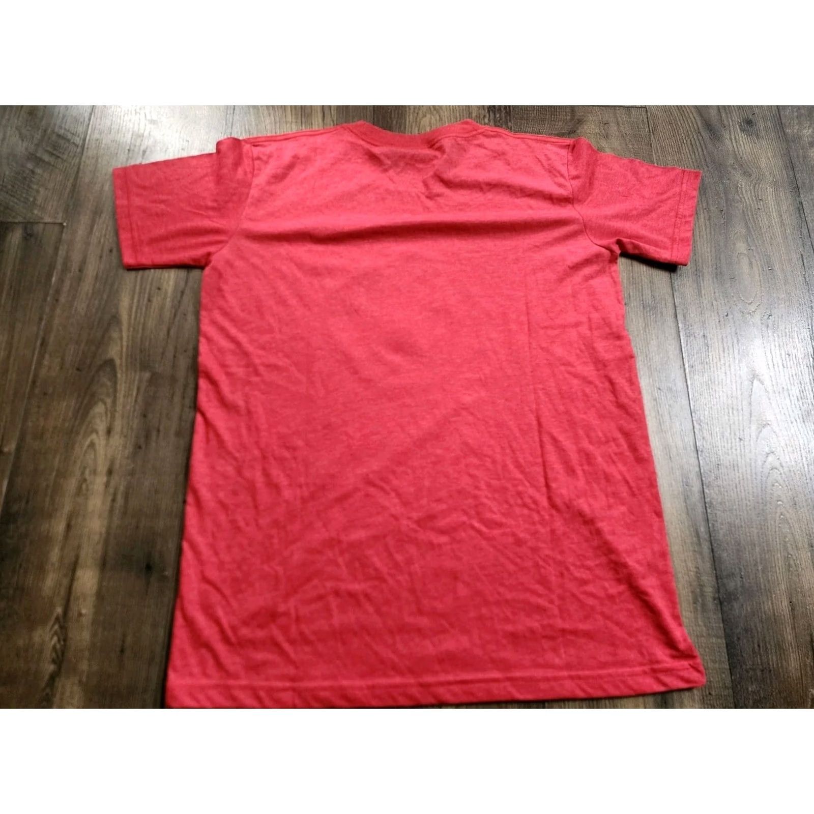 Vintage Vintage Ruf L T-Shirt Mens M Red Cotton Embroidered Peru Machu Picchu Souvenir Destination Shirt Size US L / EU 52-54 / 3 - 4 Thumbnail