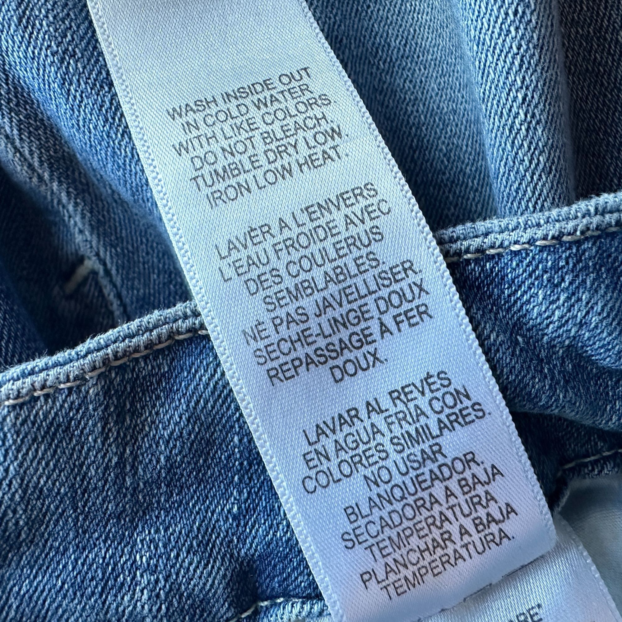 Good American Good American Womens 4/27 Jeans Good Legs Crop High Rise Size 27" / US 4 / IT 40 - 9 Thumbnail