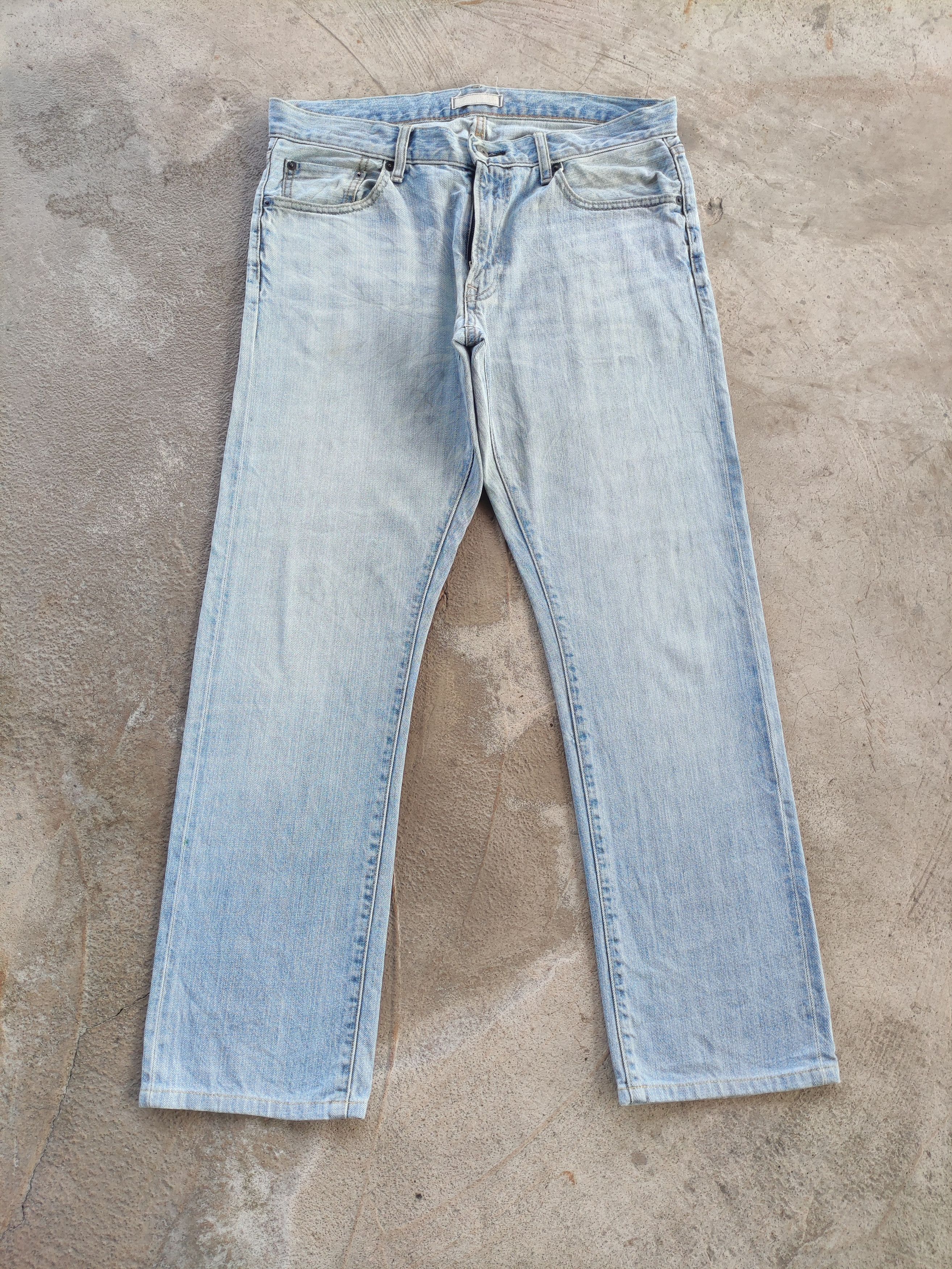 Japanese Brand Vintage Japanese Jean Distressed Faded Denim Pants Size US 36 / EU 52 - 1 Thumbnail