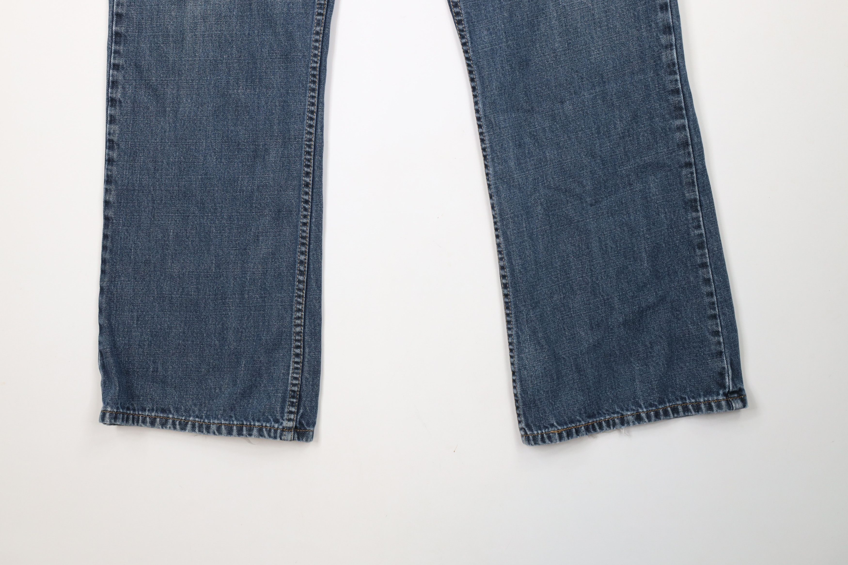 Levi's × Vintage Vintage Y2K Levis 527 Wide Leg Bootcut Denim Jeans Blue Size US 36 / EU 52 - 4 Thumbnail