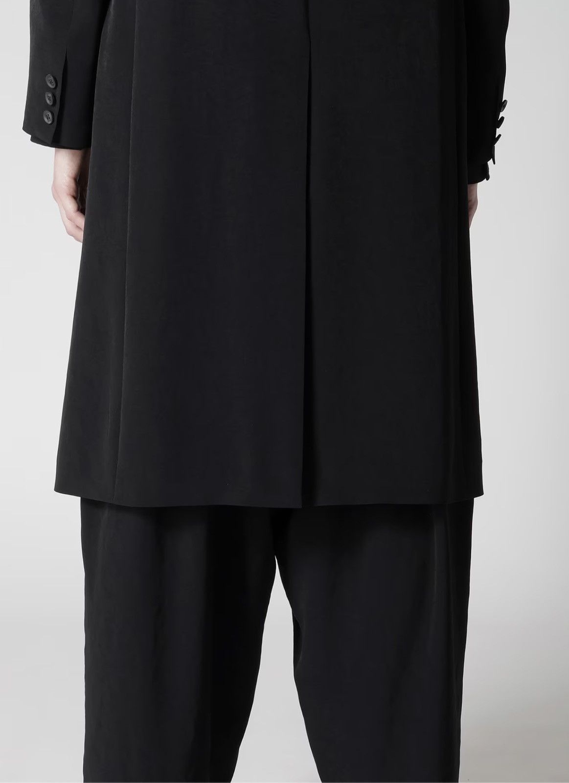Yohji Yamamoto Yohji Yamamoto Pour Homme 24AW - Lapel Detachable Jacket Size US M / EU 48-50 / 2 - 20 Thumbnail