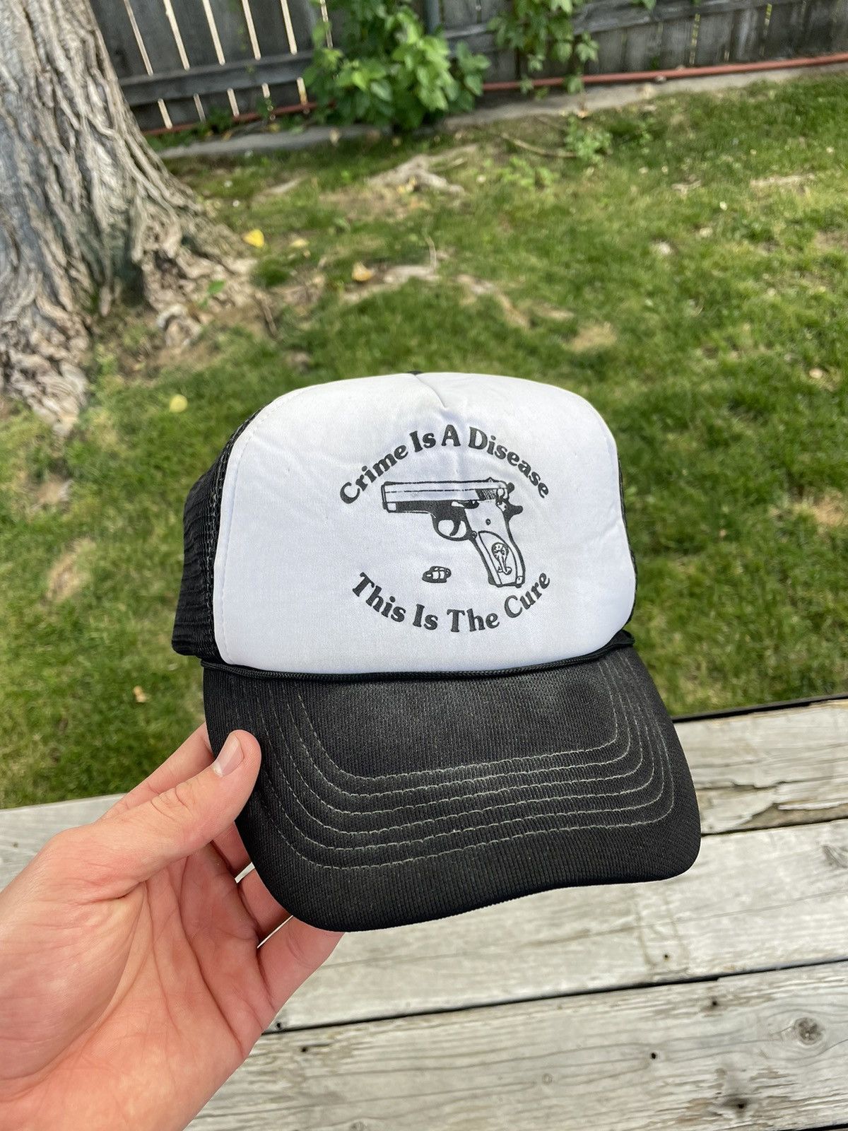 Vintage Vintage Gun Trucker Hat Grailed