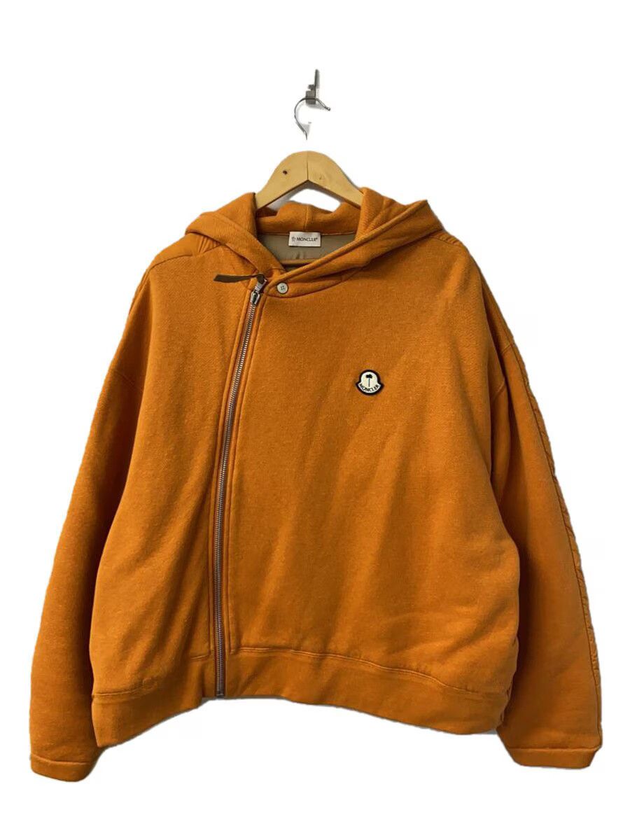 Palm Angels Palm Angels x Moncler Cotton Down Hoodie Orange Size US L / EU 52-54 / 3 - 1 Thumbnail