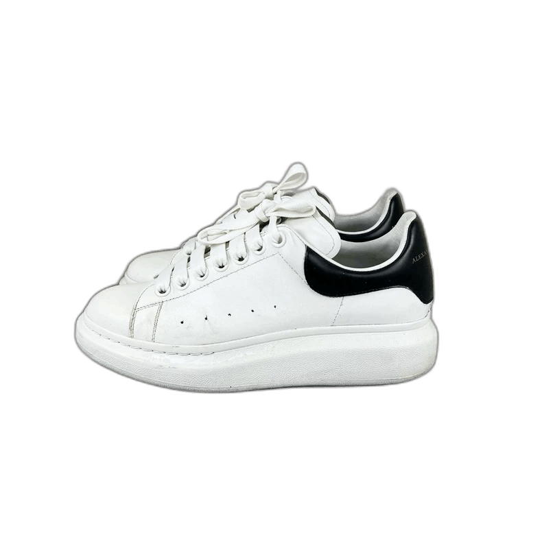alexander mcqueen black tail sneakers size 40