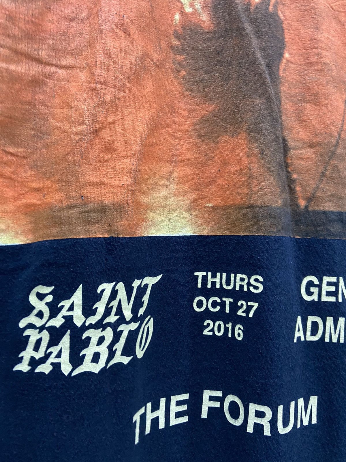 Kanye West KANYE WEST SAINT PABLO THE FORUM TEE SHIRT Size US XL / EU 56 / 4 - 7 Thumbnail