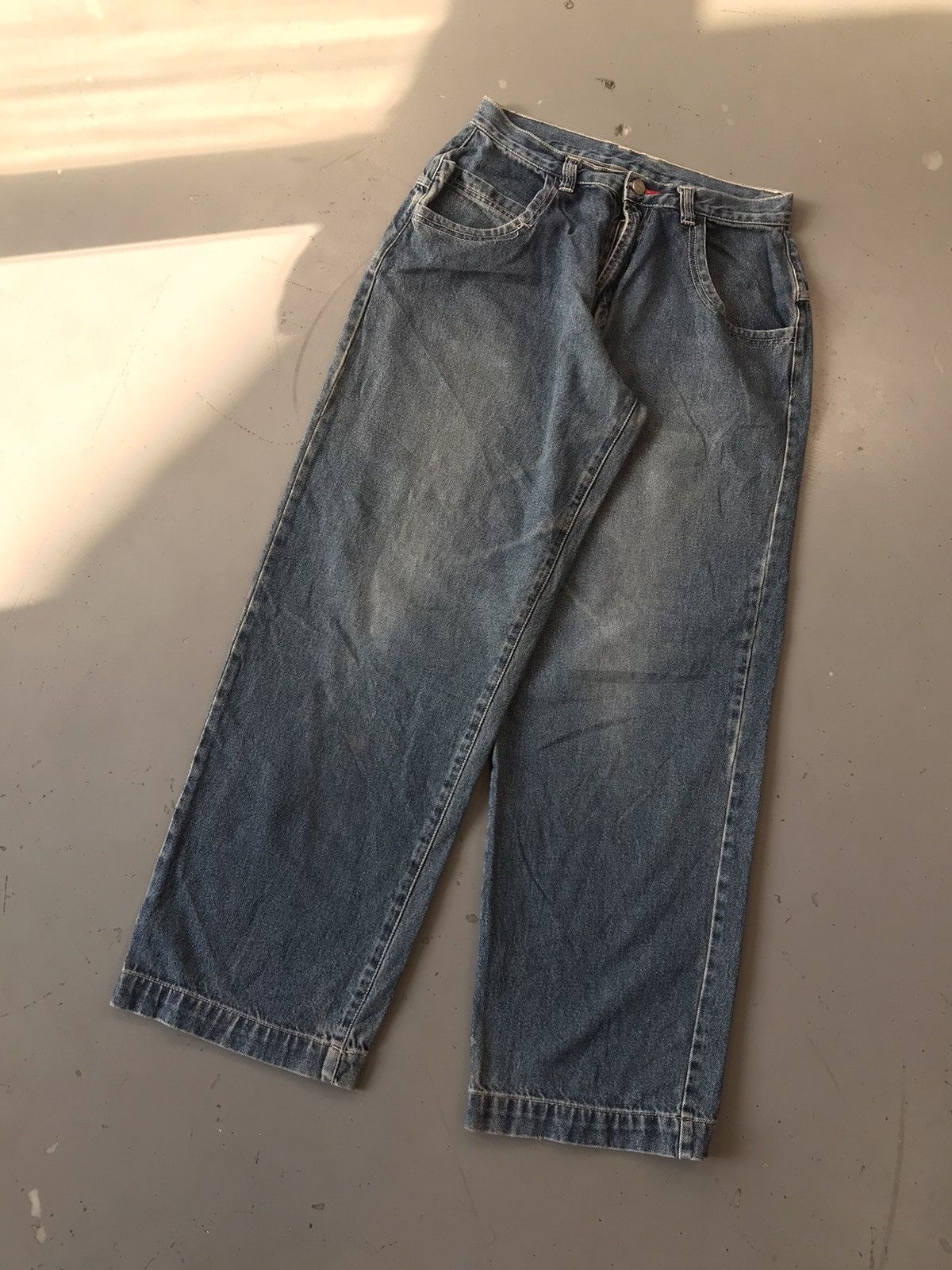 JNCO × Southpole × Vintage Vintage rotation big pocket Y2K denim Size US 30 / EU 46 - 2 Thumbnail