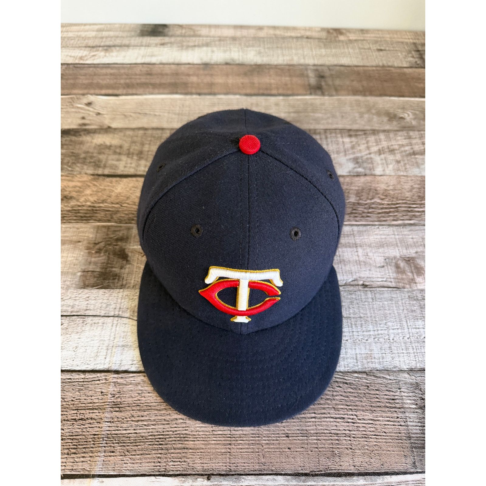 New Era Minnesota Twins New Era 59Fifty Fitted Hat Size 7 3/8 Size ONE SIZE - 3 Thumbnail