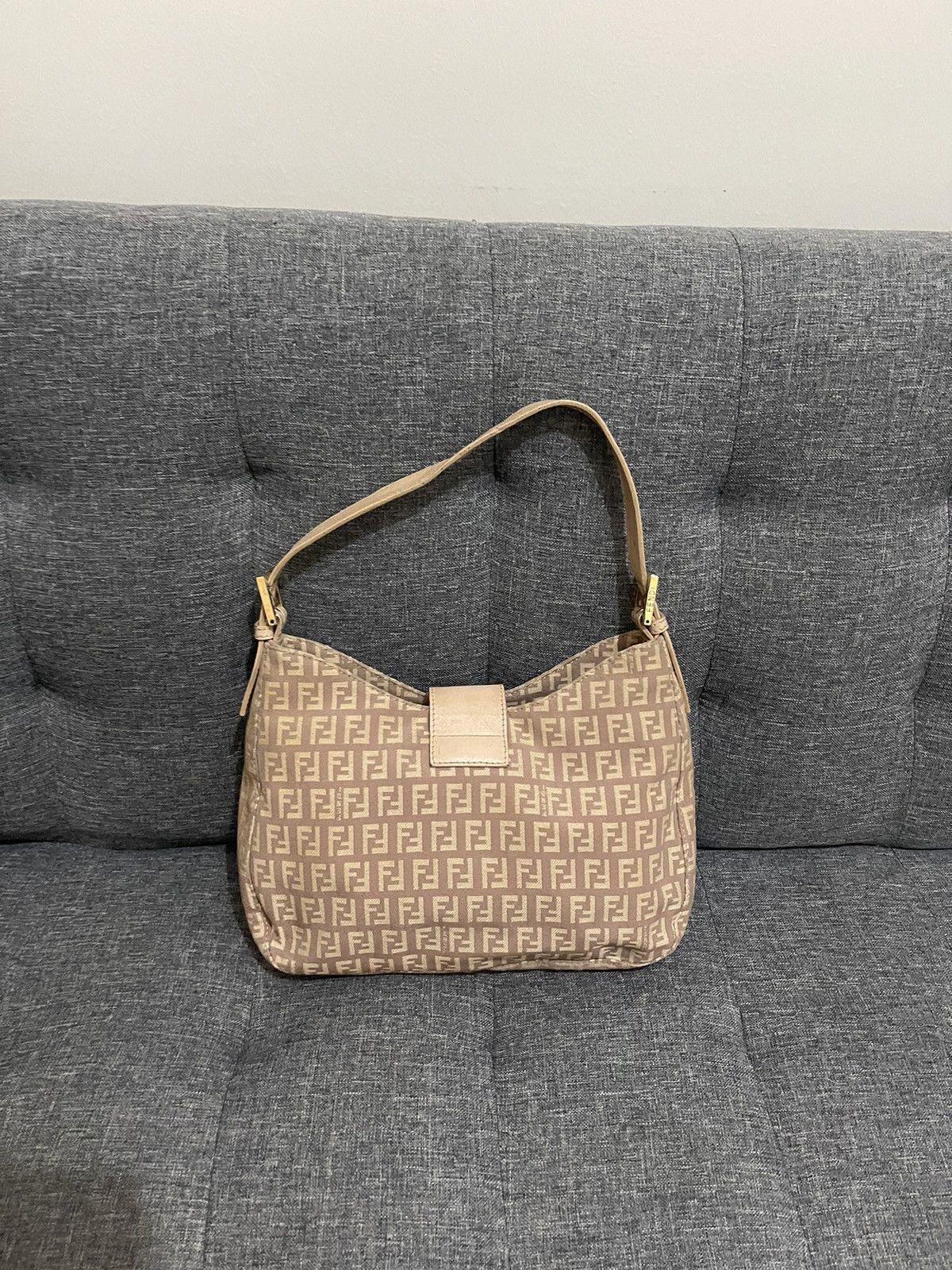 Vintage Fendi FF Zucchino mama baguette Size ONE SIZE - 4 Thumbnail