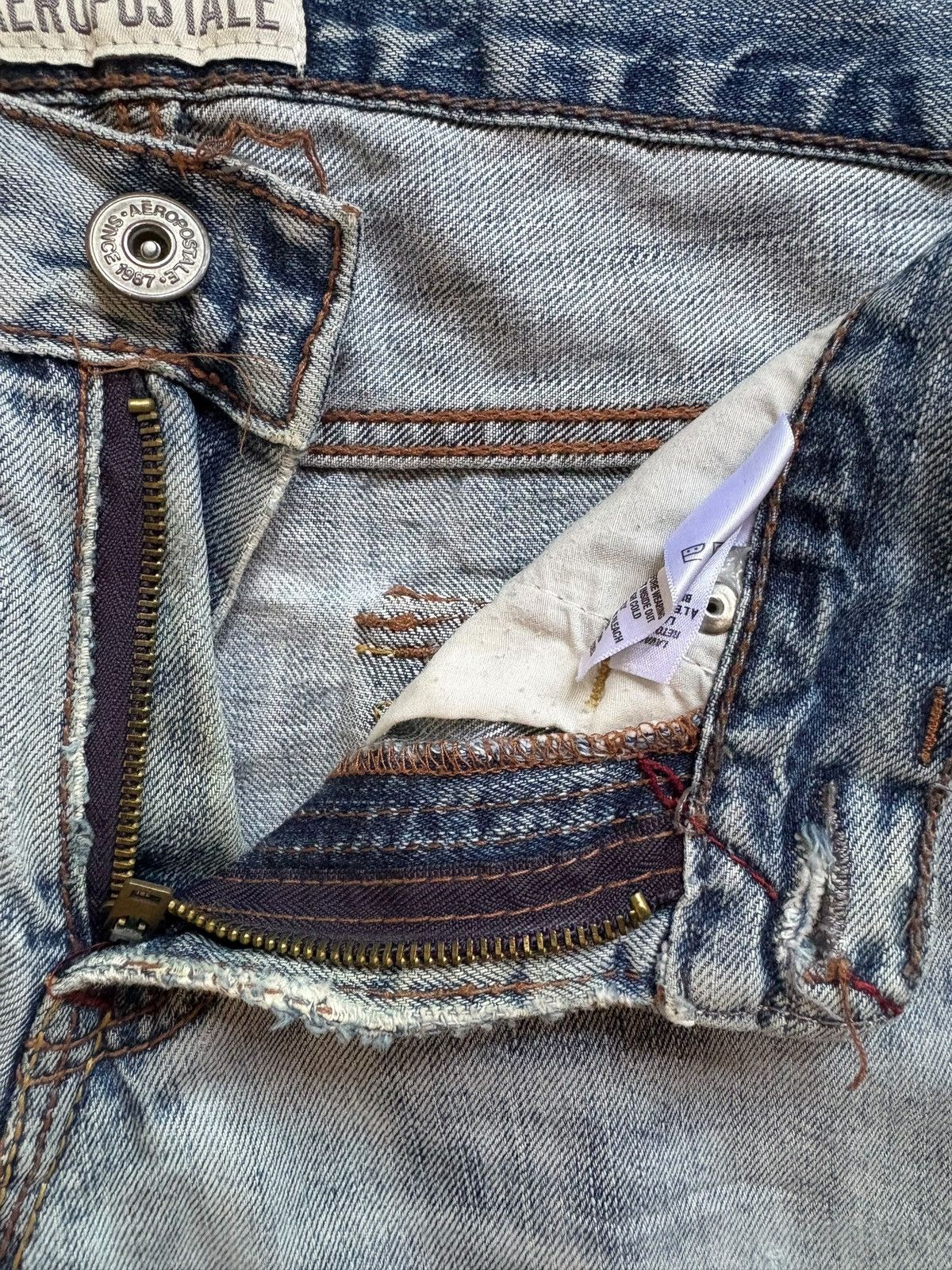 Japanese Brand Vintage Japanese Brand Patches Faded Wash Bootcut Jeans Size US 29 - 9 Thumbnail