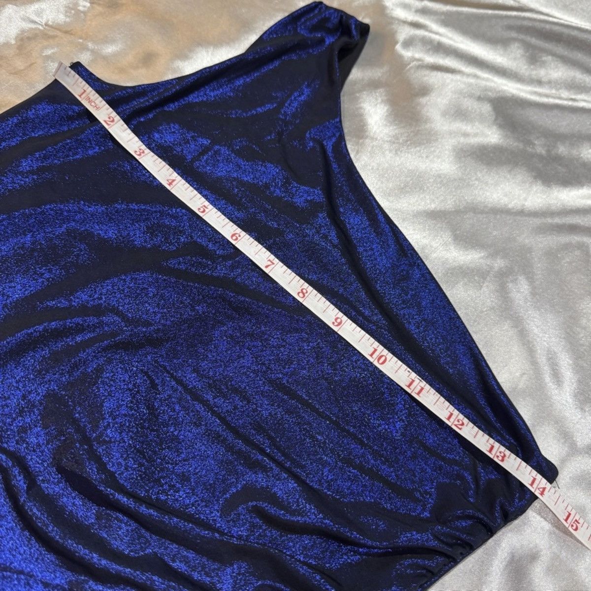Other Metallic Blue Dress Size S / US 4 / IT 40 - 2 Thumbnail
