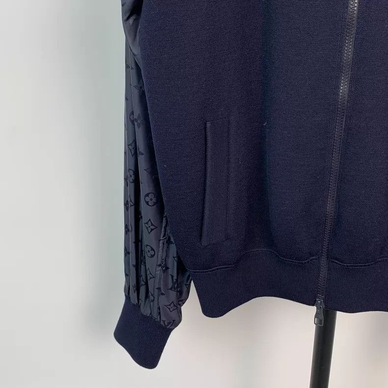 Louis Vuitton Louis Vuitton Arm silk presbyopic logo dark blue jacket Size US M / EU 48-50 / 2 - 9 Thumbnail