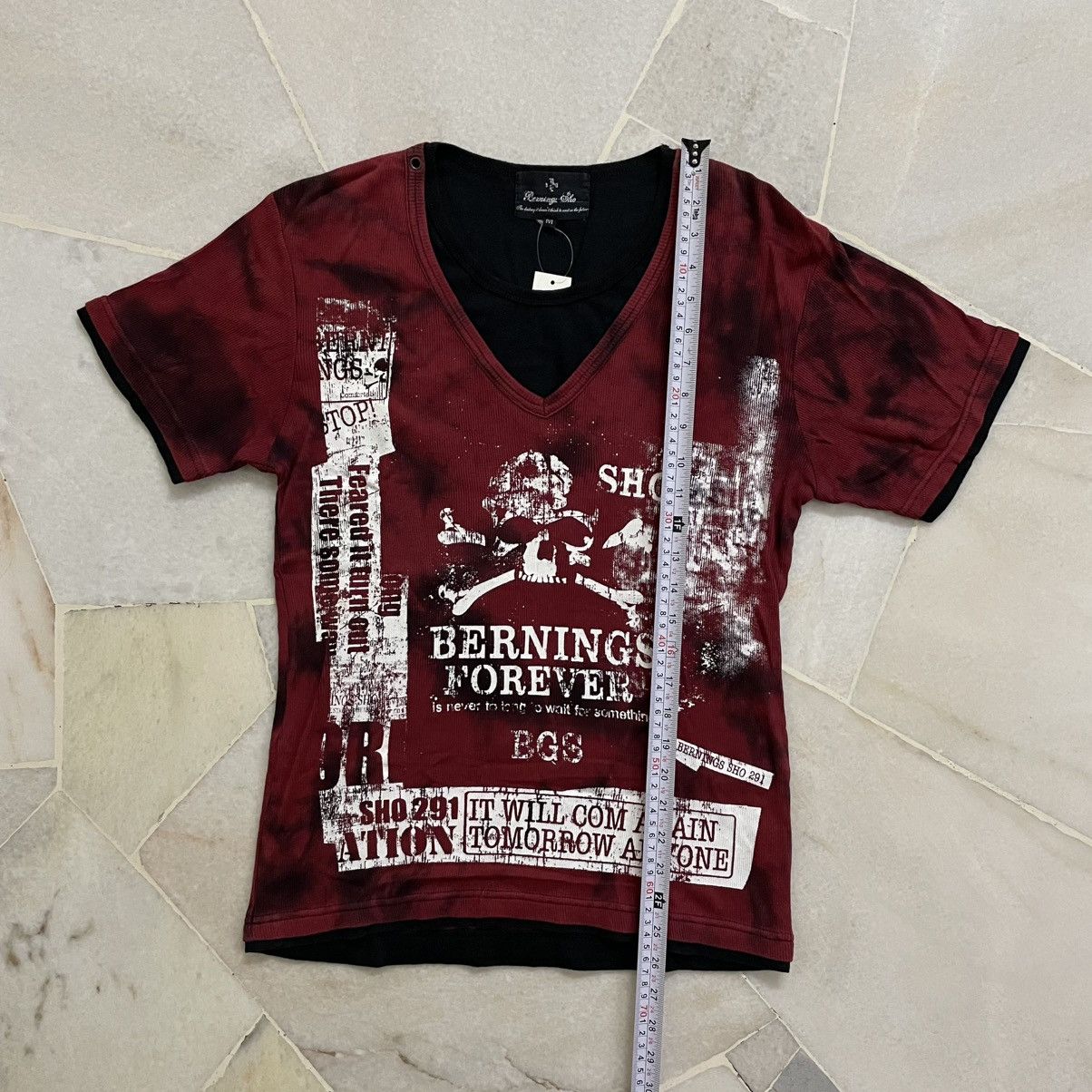 If Six Was Nine Japanese brand Bernings short-sleeve t-shirt Size US S / EU 44-46 / 1 - 9 Thumbnail