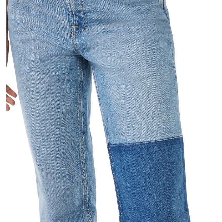 Other Free Assembly Super High Rise Straight patched jeans Size 27" / US 4 / IT 40 - 3 Thumbnail