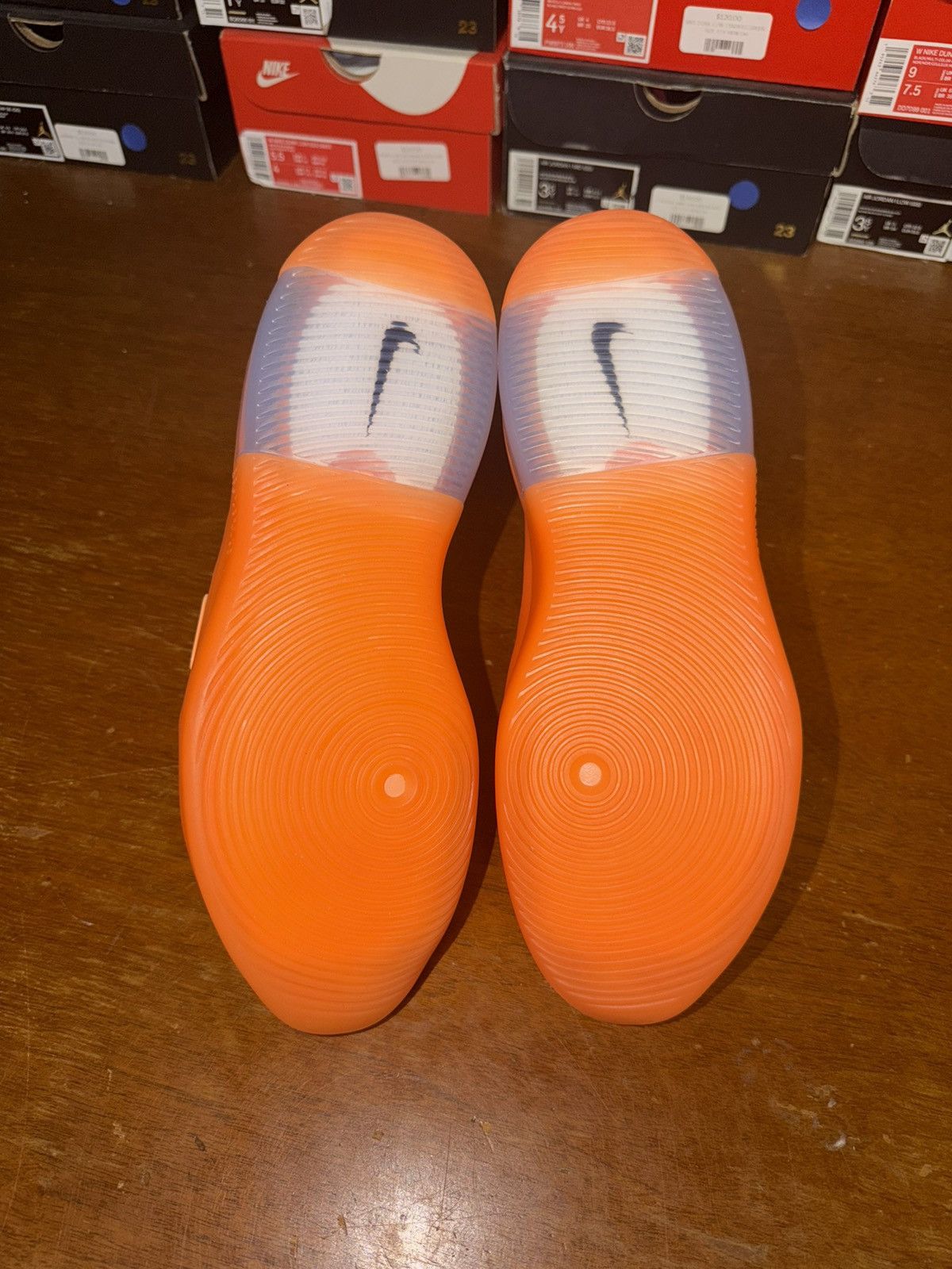 Fear of God × Nike Nike Air Fear Of GOD 1 Orange Pulse size 9 Size US 9 / EU 42 - 7 Thumbnail